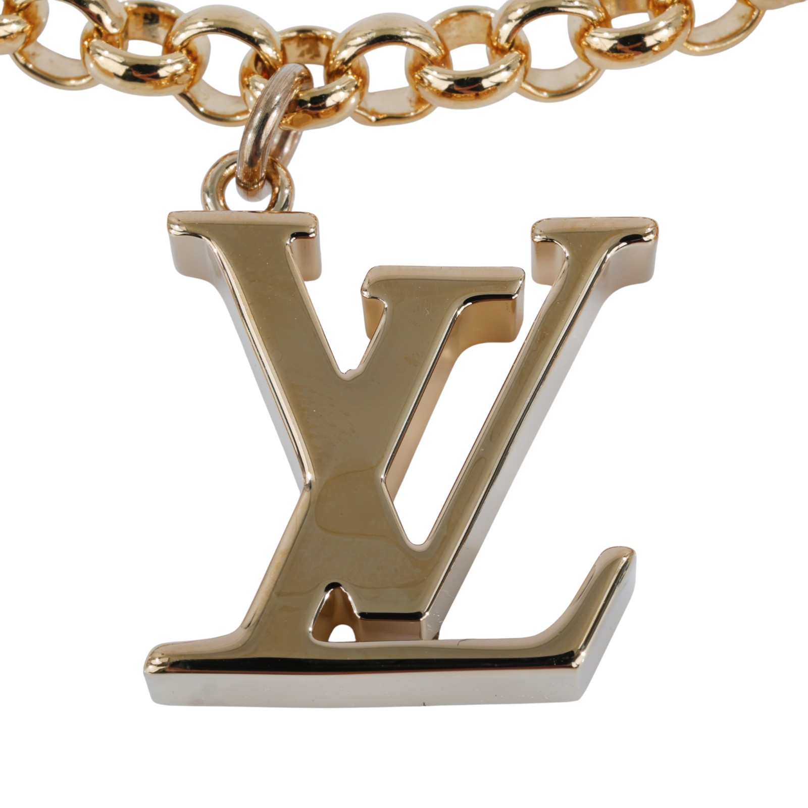 路易威登 LOUIS VUITTON Fleur de Monogram 包包鏈帶 吊飾 包掛 M01413  購買證明影本