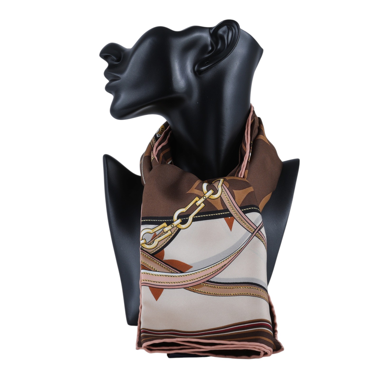 路易威登 LOUIS VUITTON Ultimate Monogram 方巾 棕色 M77639  原廠盒子