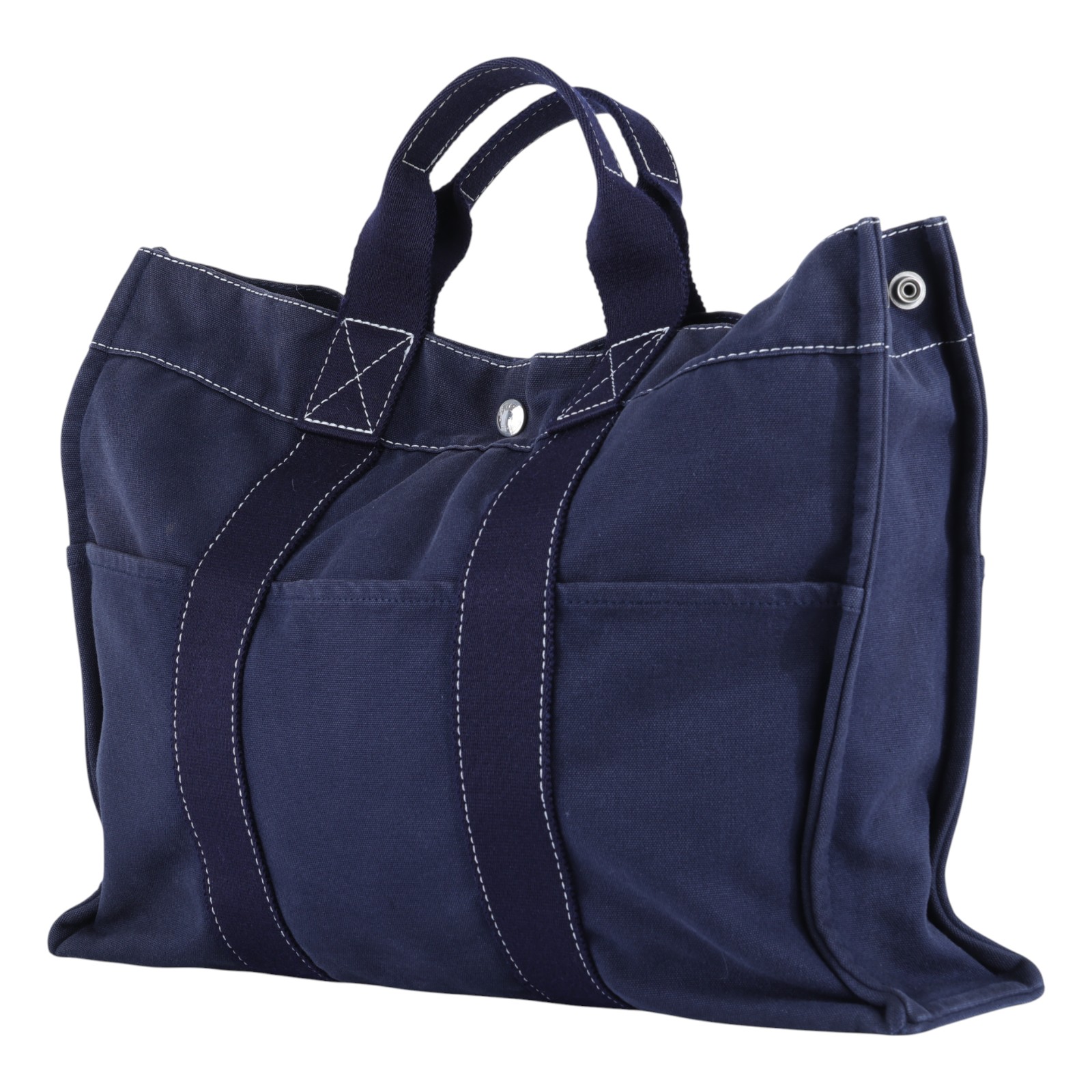 愛馬仕 Hermes Foul Tou MM 托特包 FOULTMM  藍FOUL TOU MM 無附屬品