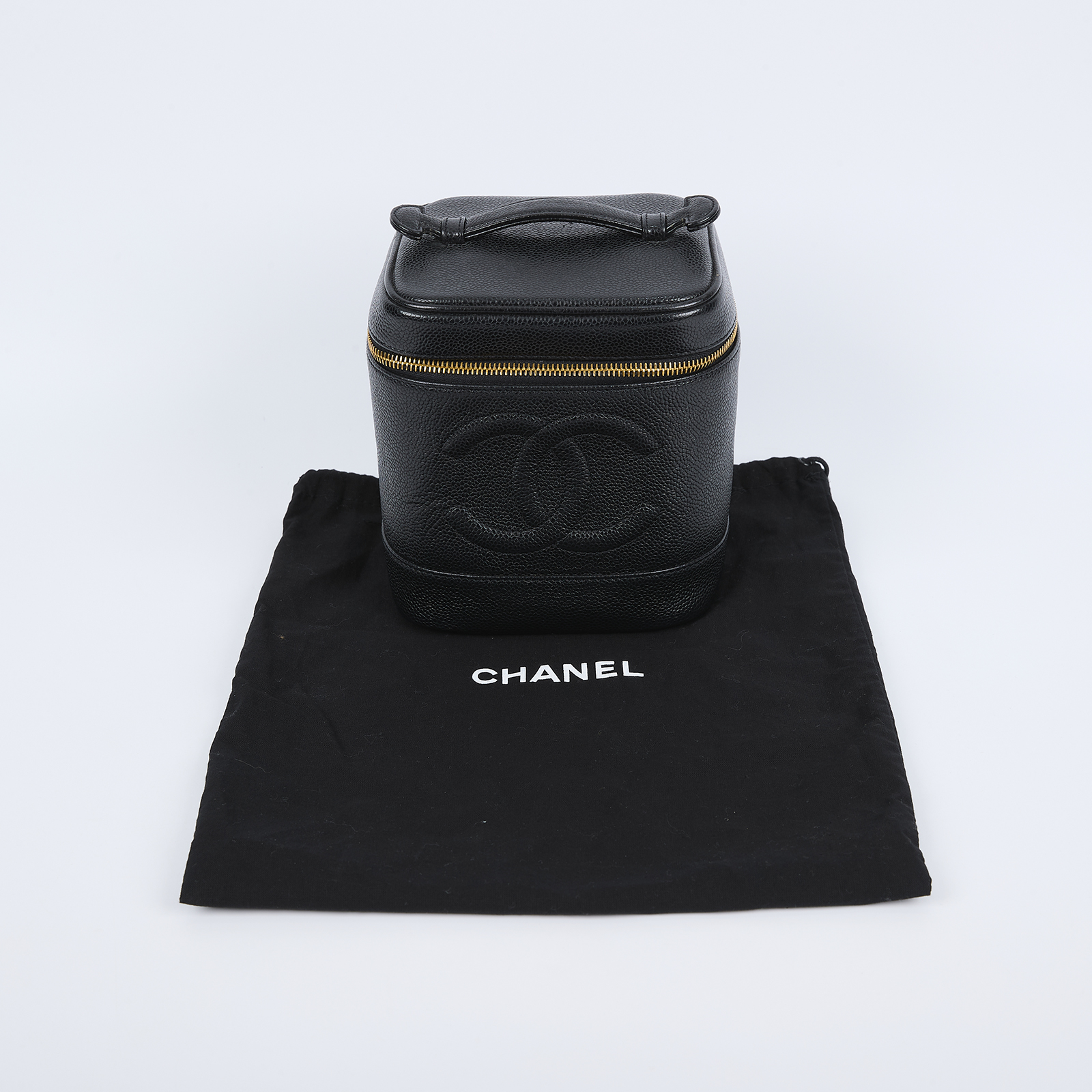 香奈兒 CHANEL Vanity Case 手提 化妝箱 A01998 6開VINTAGE化妝箱 防塵袋