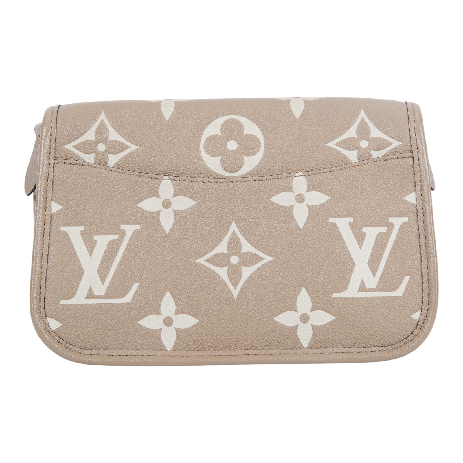 路易威登 LOUIS VUITTON Diane 腋下包法棍 單肩背包 斑鳩灰 奶油色 M46583 晶片款 斑鳩灰DIANE 防塵袋/背帶2