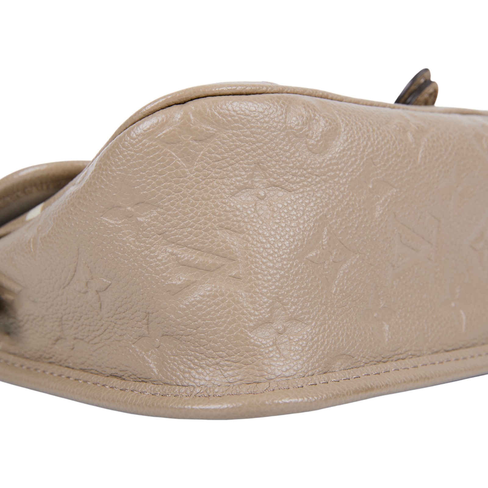 路易威登 LOUIS VUITTON Diane 腋下包法棍 單肩背包 斑鳩灰 奶油色 M46583 晶片款 斑鳩灰DIANE 防塵袋/背帶2