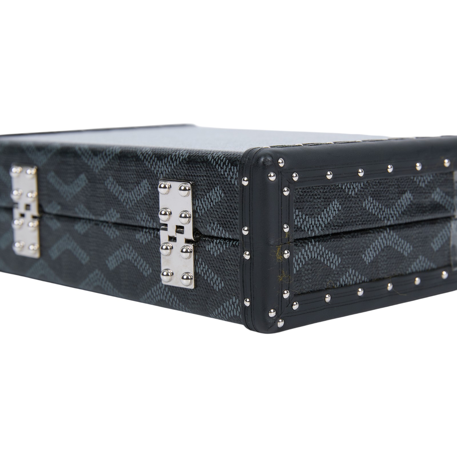 高雅德 GOYARD Minaudiere Trunk 肩背 手拿 迷你箱 MINA08PMLTY  原廠盒子/防塵袋