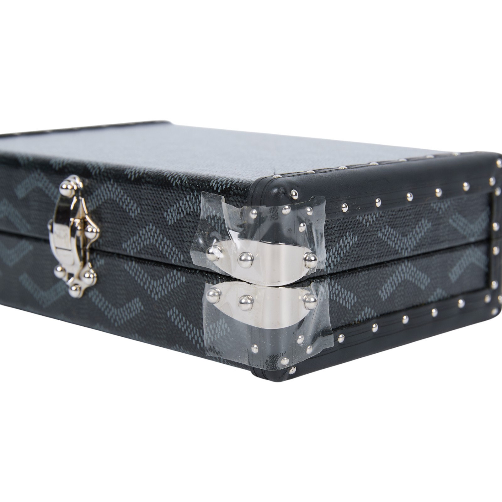 高雅德 GOYARD Minaudiere Trunk 肩背 手拿 迷你箱 MINA08PMLTY  原廠盒子/防塵袋