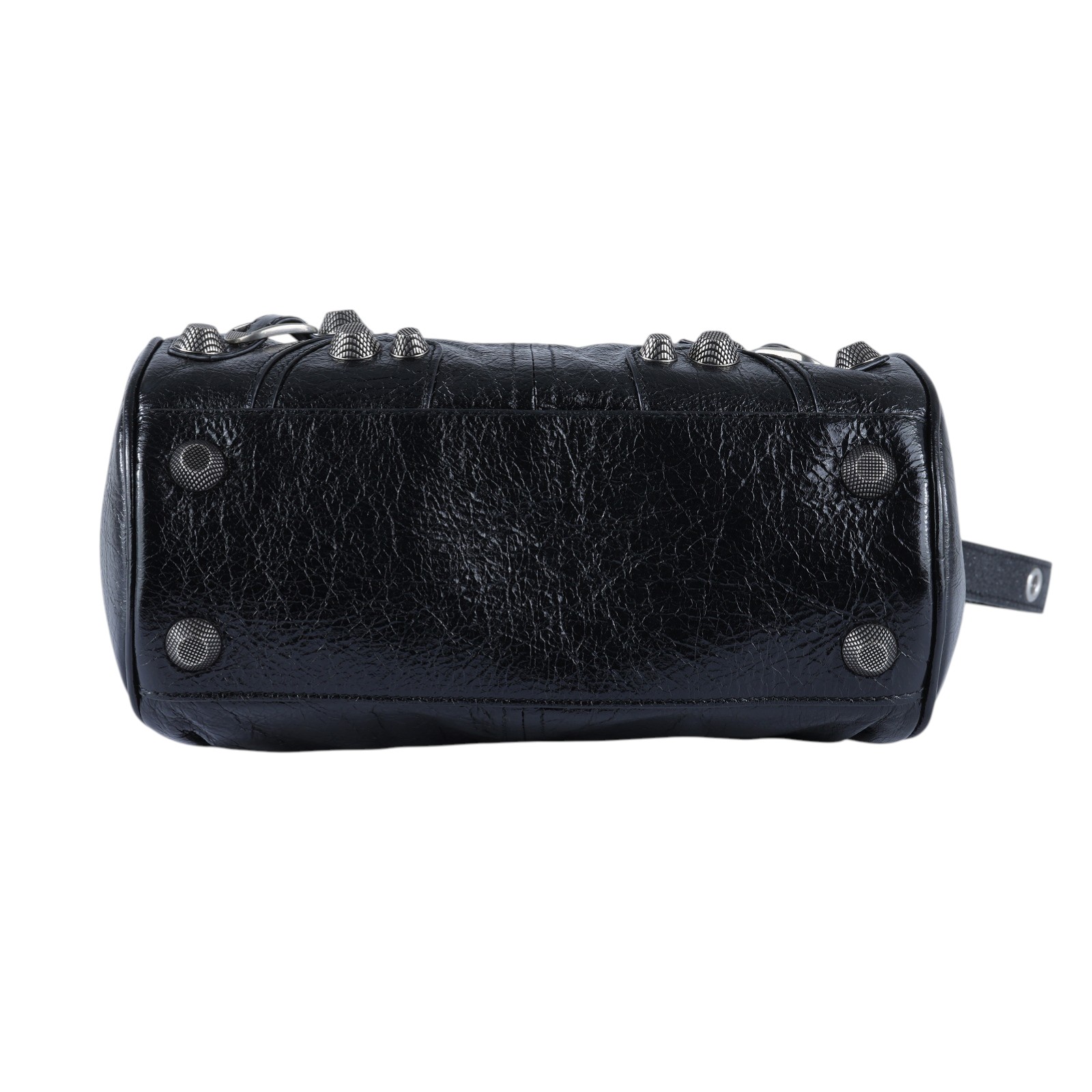 巴黎世家 BALENCIAGA Le cagole 圓筒包 771716210KR 黑仿舊Le Cagole圓筒包 防塵袋/購買證明正本