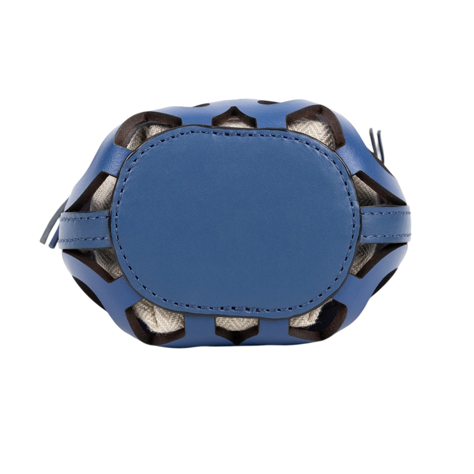 羅意威 LOEWE Anagram Cutout Pocket 水桶包 C922Y62X02 藍ANAGRAM CUT-OUT 小水桶 防塵袋/購買證明正本