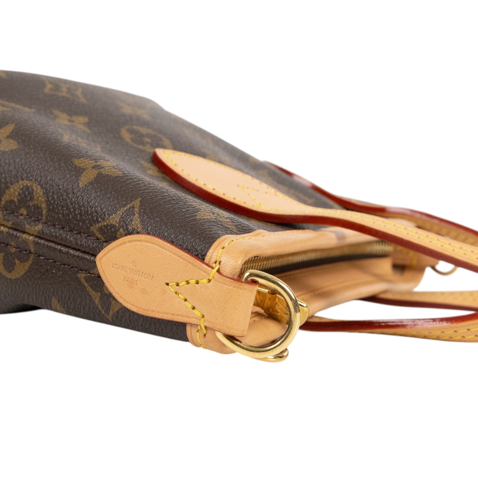 路易威登 LOUIS VUITTON Neverfull BB 單肩包 托特包 M46705 晶片款 原花NEVERFULL BB STARP/內袋/防塵袋