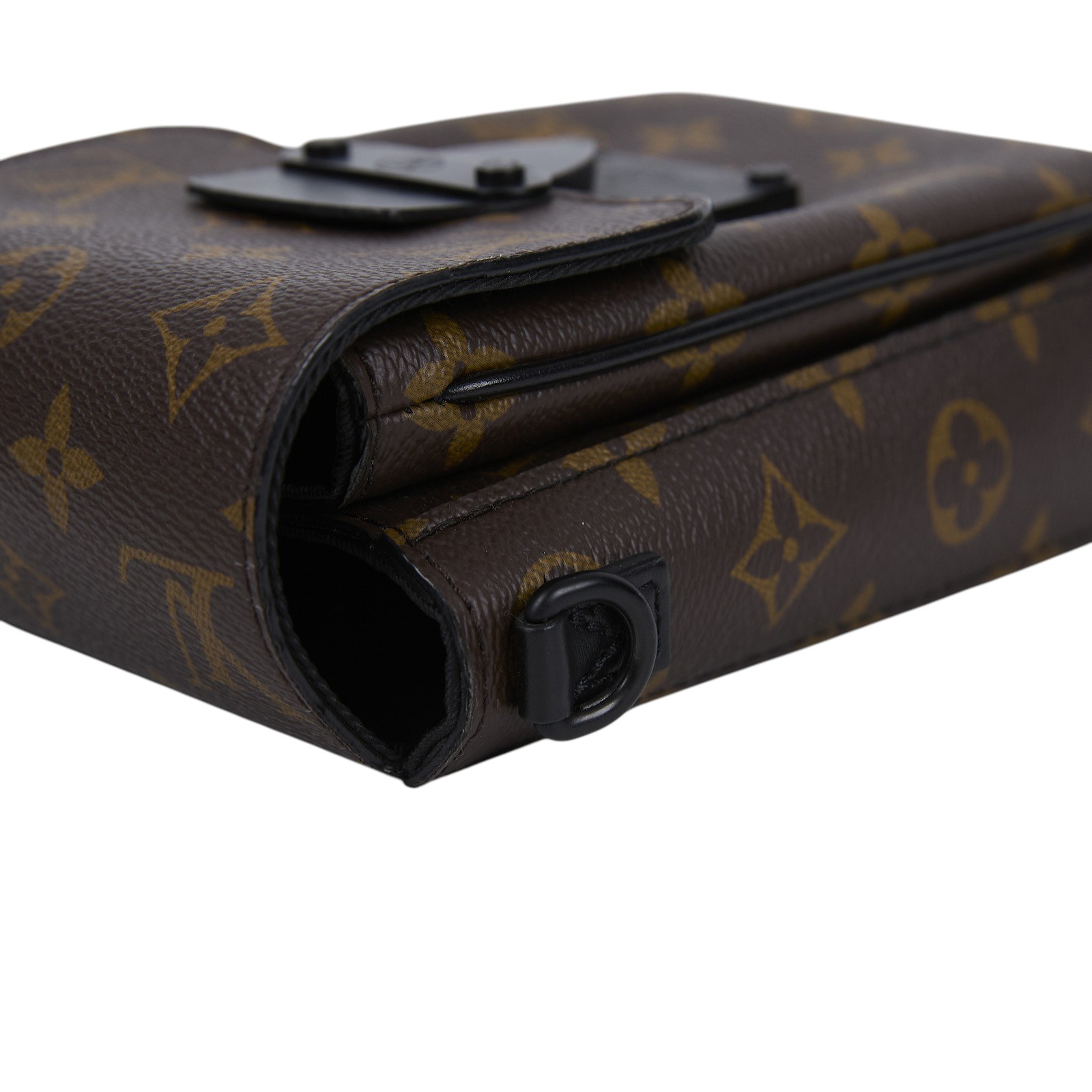 路易威登 LOUIS VUITTON S-Lock 直式隨身錢包 M81522 晶片款 原花S-LOCK直式隨身錢包 防塵袋/購買證明影本