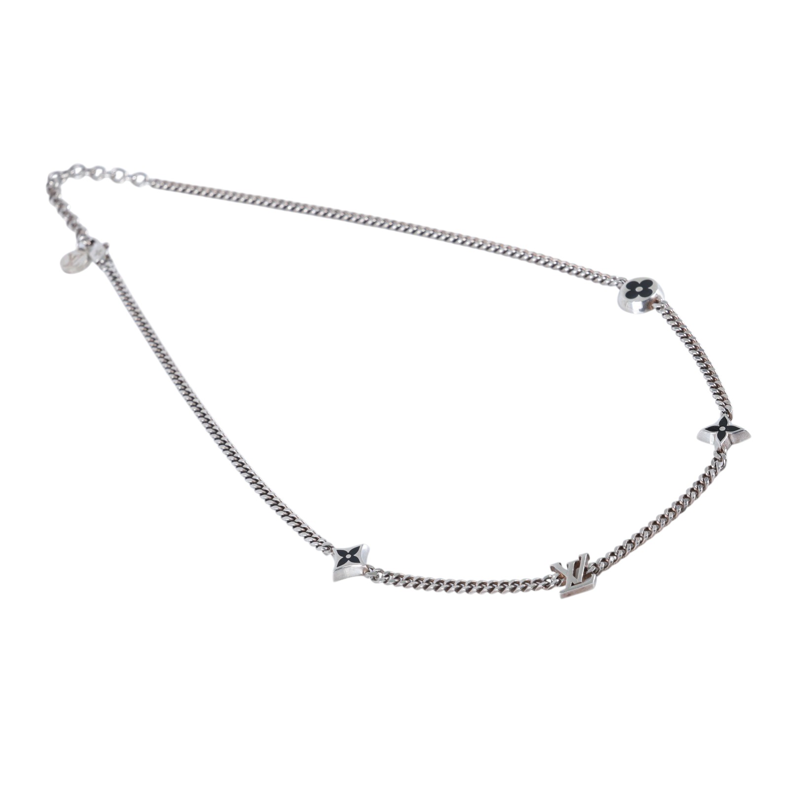 路易威登 LOUIS VUITTON LV Spike 吊飾 項鍊  M01717 SPIKE吊飾項鍊 防塵袋/原廠盒子/購買證明正本