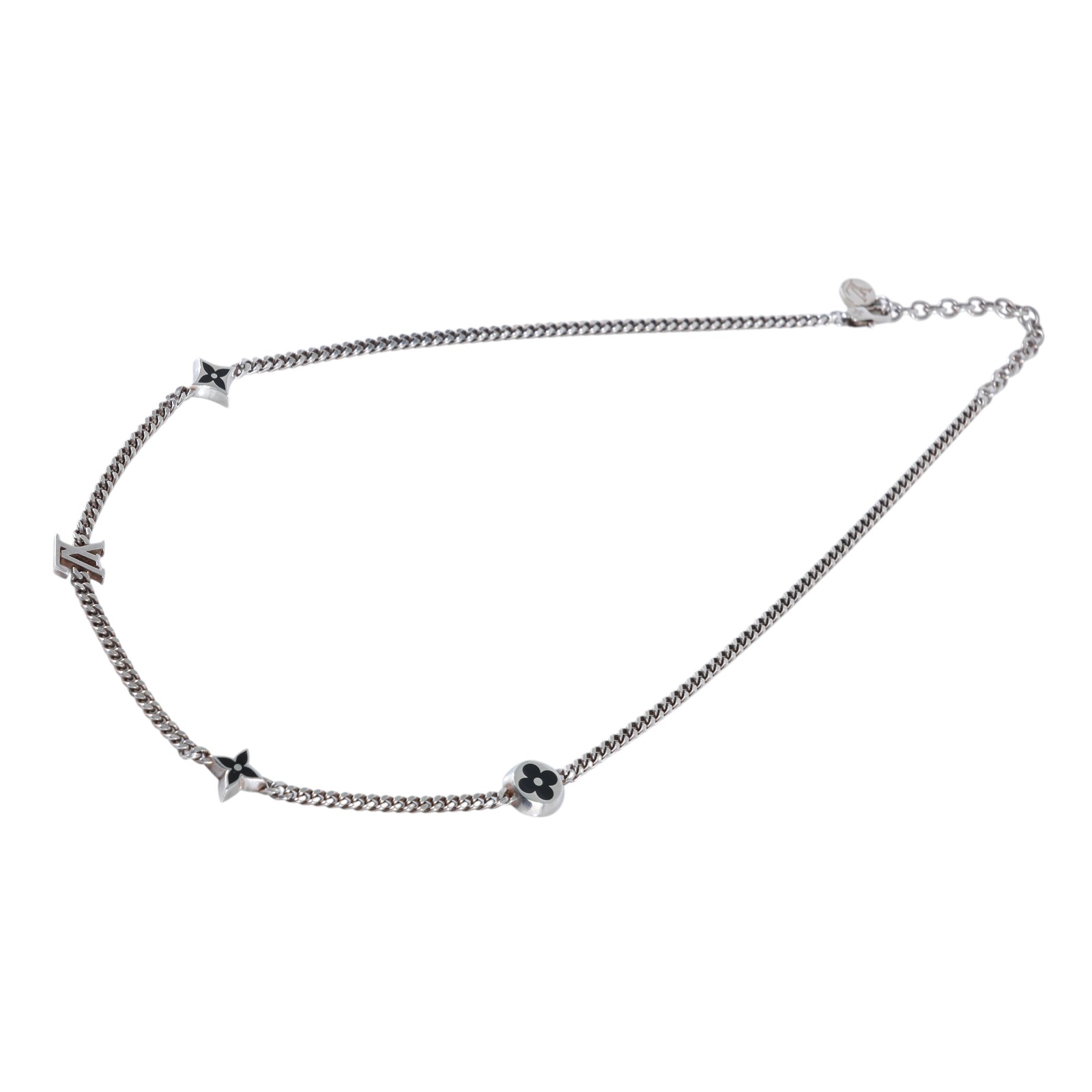 路易威登 LOUIS VUITTON LV Spike 吊飾 項鍊  M01717 SPIKE吊飾項鍊 防塵袋/原廠盒子/購買證明正本