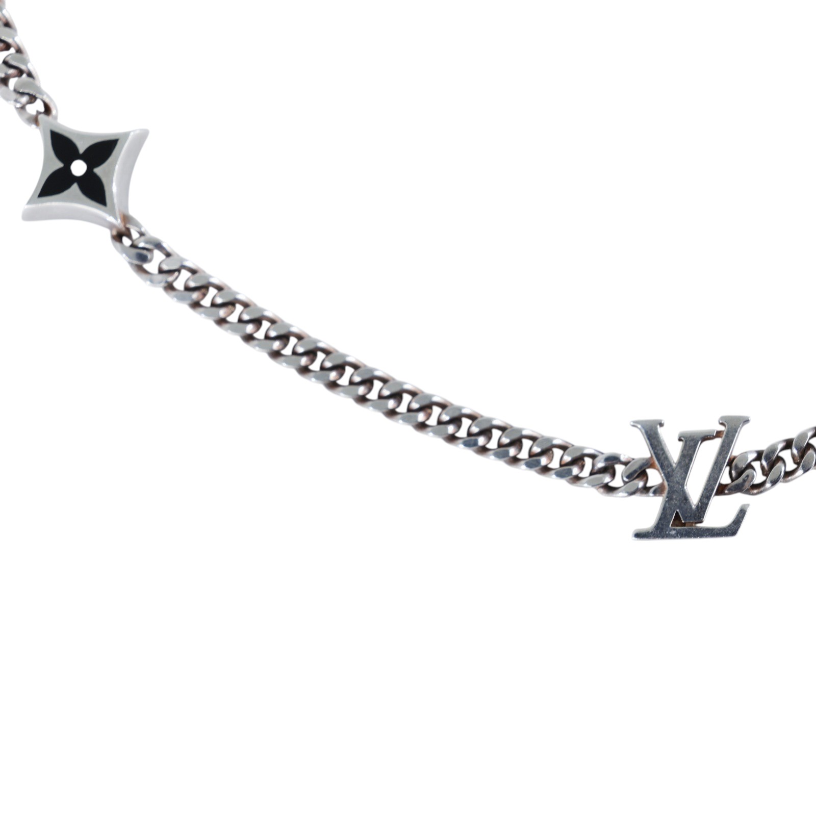 路易威登 LOUIS VUITTON LV Spike 吊飾 項鍊  M01717 SPIKE吊飾項鍊 防塵袋/原廠盒子/購買證明正本