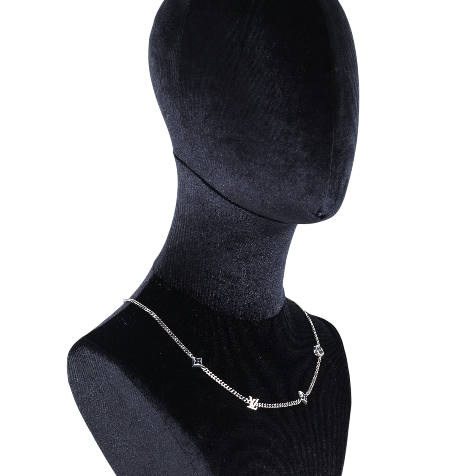 路易威登 LOUIS VUITTON LV Spike 吊飾 項鍊  M01717 SPIKE吊飾項鍊 防塵袋/原廠盒子/購買證明正本