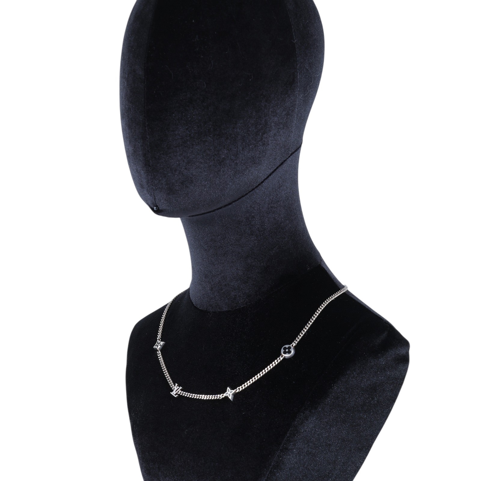 路易威登 LOUIS VUITTON LV Spike 吊飾 項鍊  M01717 SPIKE吊飾項鍊 防塵袋/原廠盒子/購買證明正本