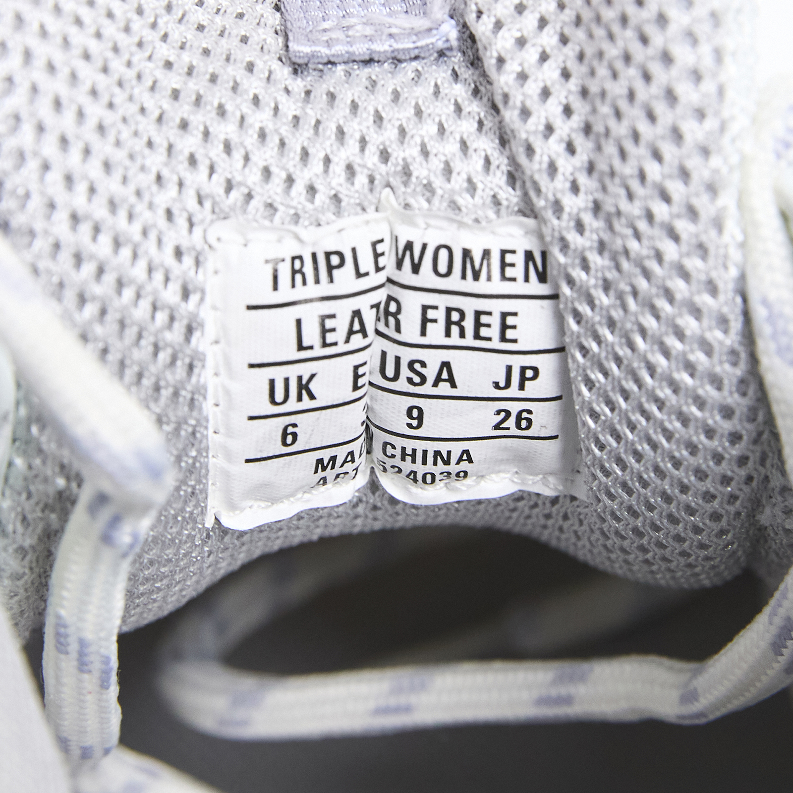 巴黎世家 BALENCIAGA Triple S Clear Sole 運動鞋 老爹鞋 524039W2CA1_39  原廠盒子/防塵袋/鞋帶