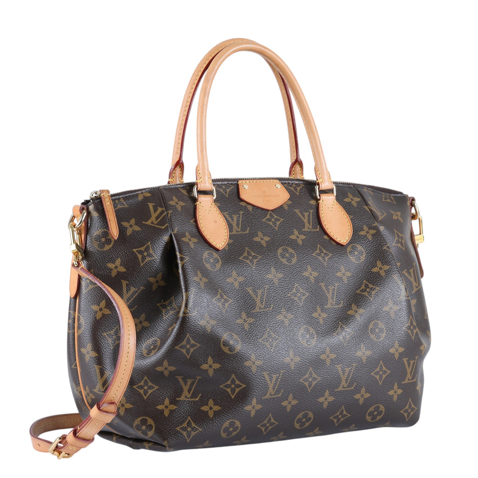 路易威登 LOUIS VUITTON Turen PM 經典帆布 手提 肩背包 M48813 原花TURENNE PM 防塵袋