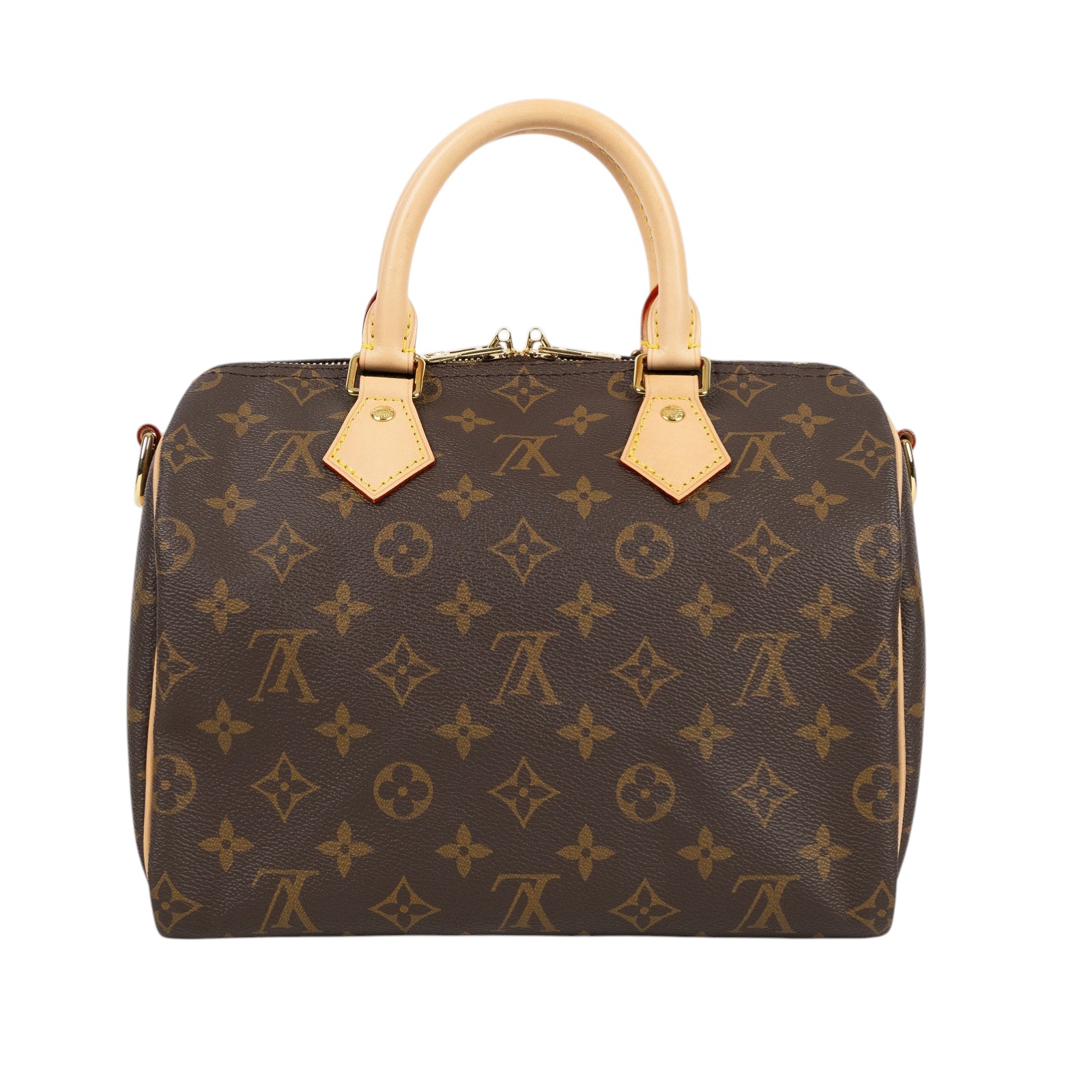 路易威登 LOUIS VUITTON Speedy Bandoulière 25  波士頓包 手提包 經典帆布 M46977 晶片款  原廠盒子/防塵袋/鎖組/購買證明正本