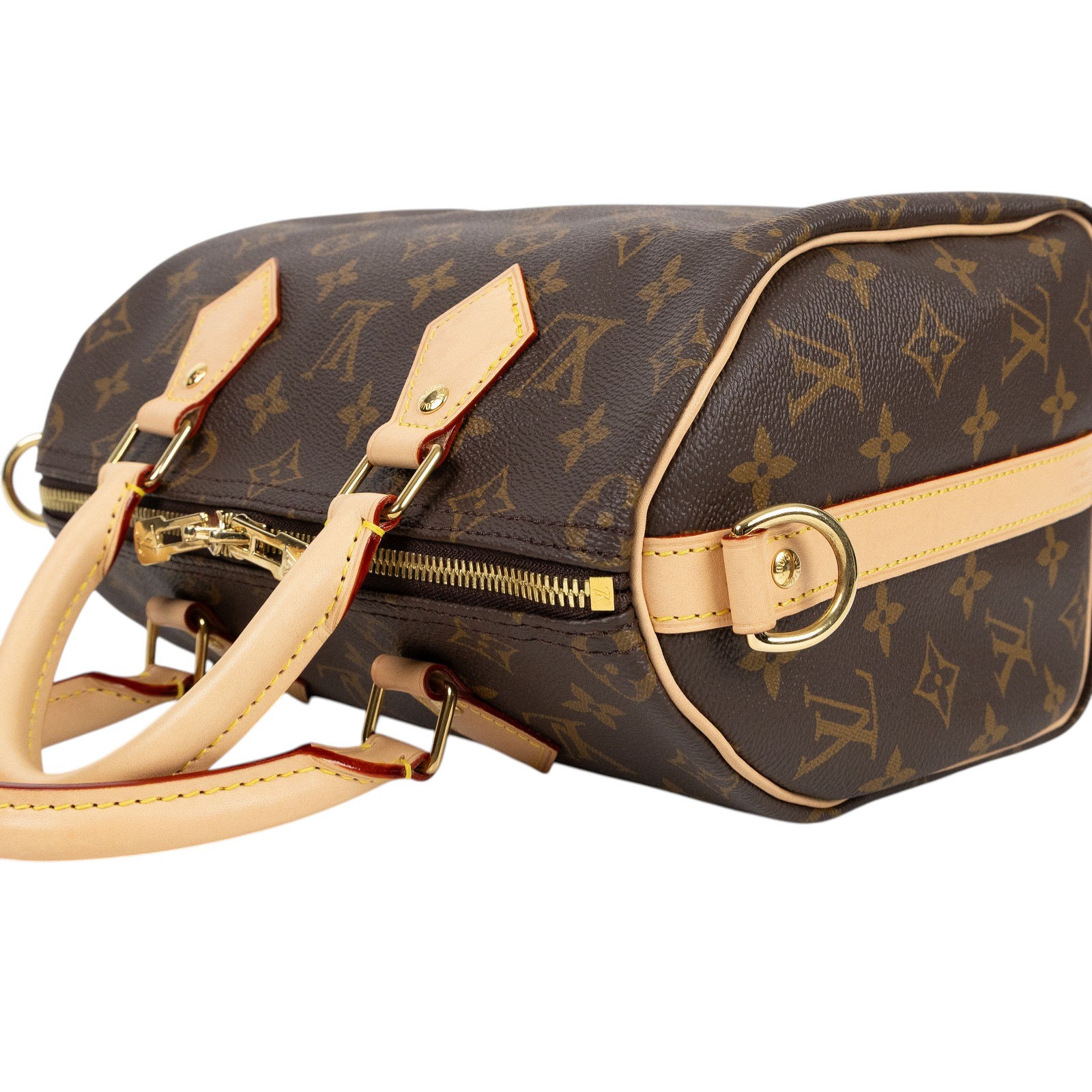 路易威登 LOUIS VUITTON Speedy Bandoulière 25  波士頓包 手提包 經典帆布 M46977 晶片款  原廠盒子/防塵袋/鎖組/購買證明正本