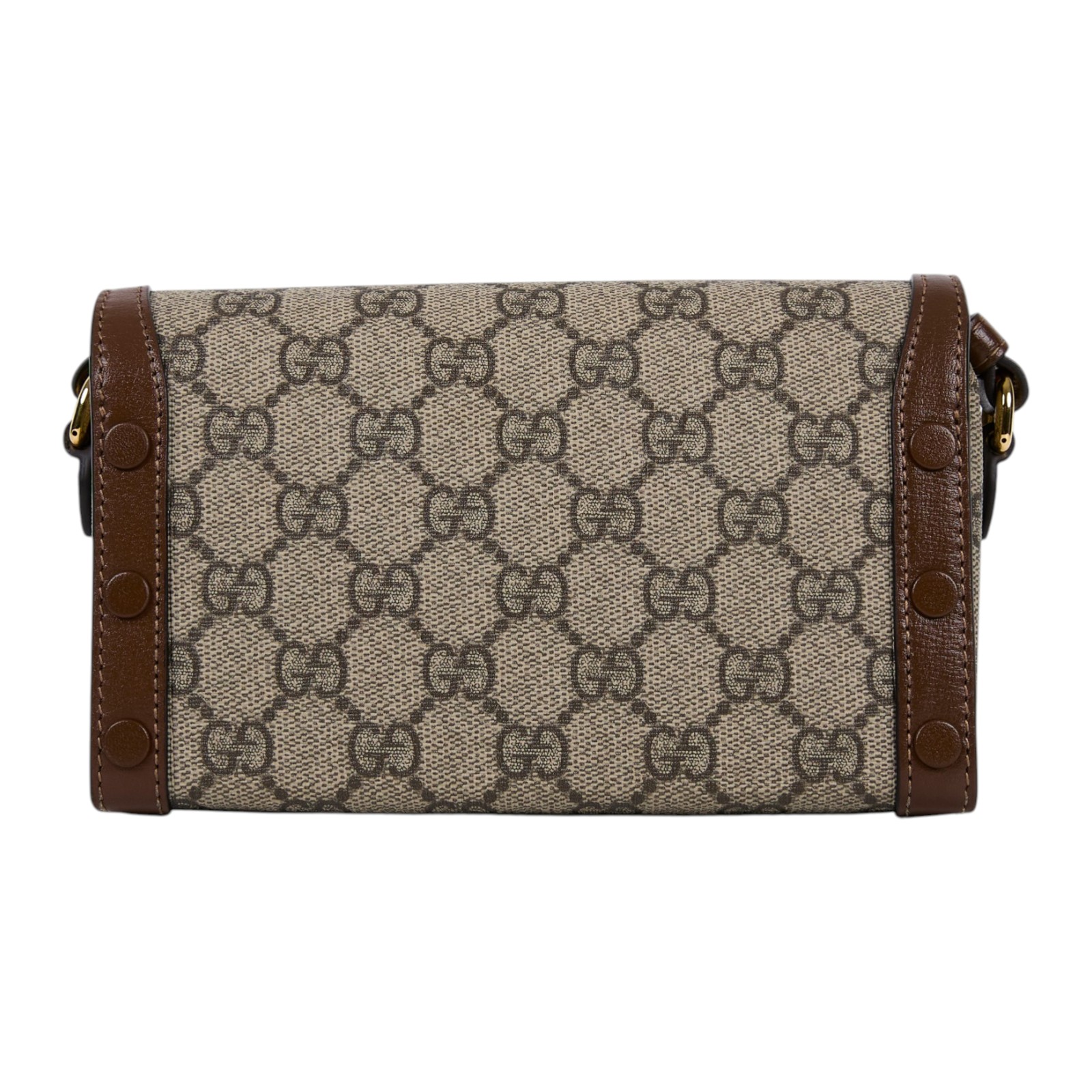 古馳 GUCCI Horsebit 1955 馬銜扣 迷你袋 斜背包 烏木色 699296 92TCG 棕1955 HORSEBIT MINI 原廠盒子/防塵袋