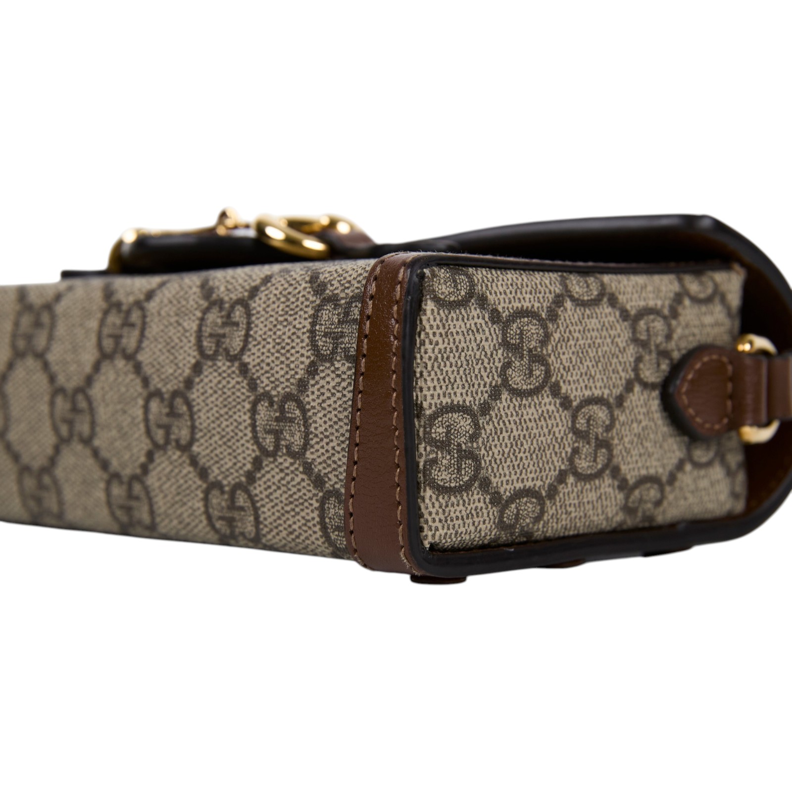 古馳 GUCCI Horsebit 1955 馬銜扣 迷你袋 斜背包 烏木色 699296 92TCG 棕1955 HORSEBIT MINI 原廠盒子/防塵袋