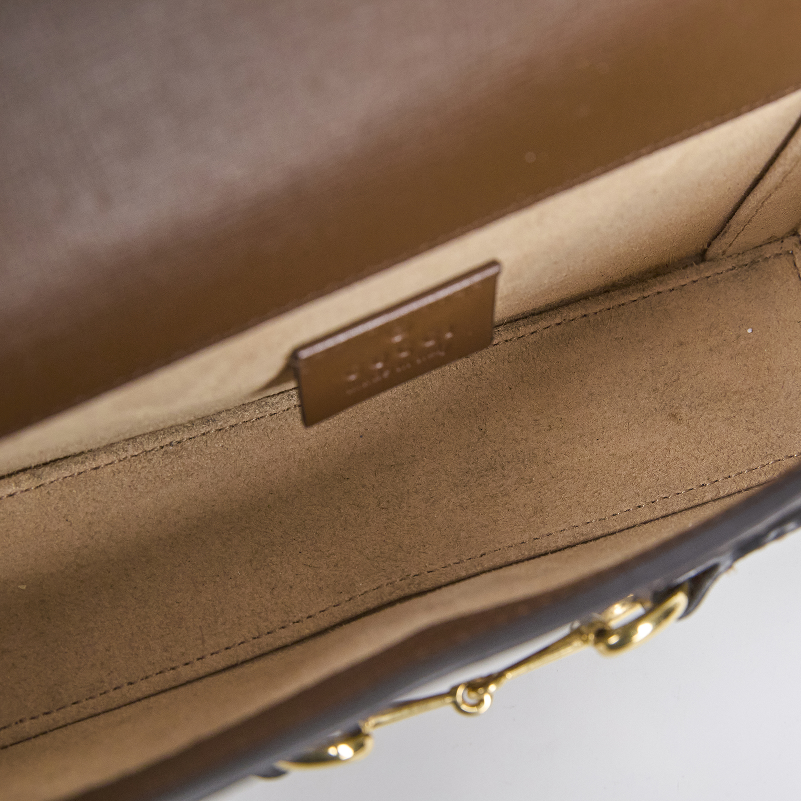 古馳 GUCCI Horsebit 1955 馬銜扣 迷你袋 斜背包 烏木色 699296 92TCG 棕1955 HORSEBIT MINI 原廠盒子/防塵袋