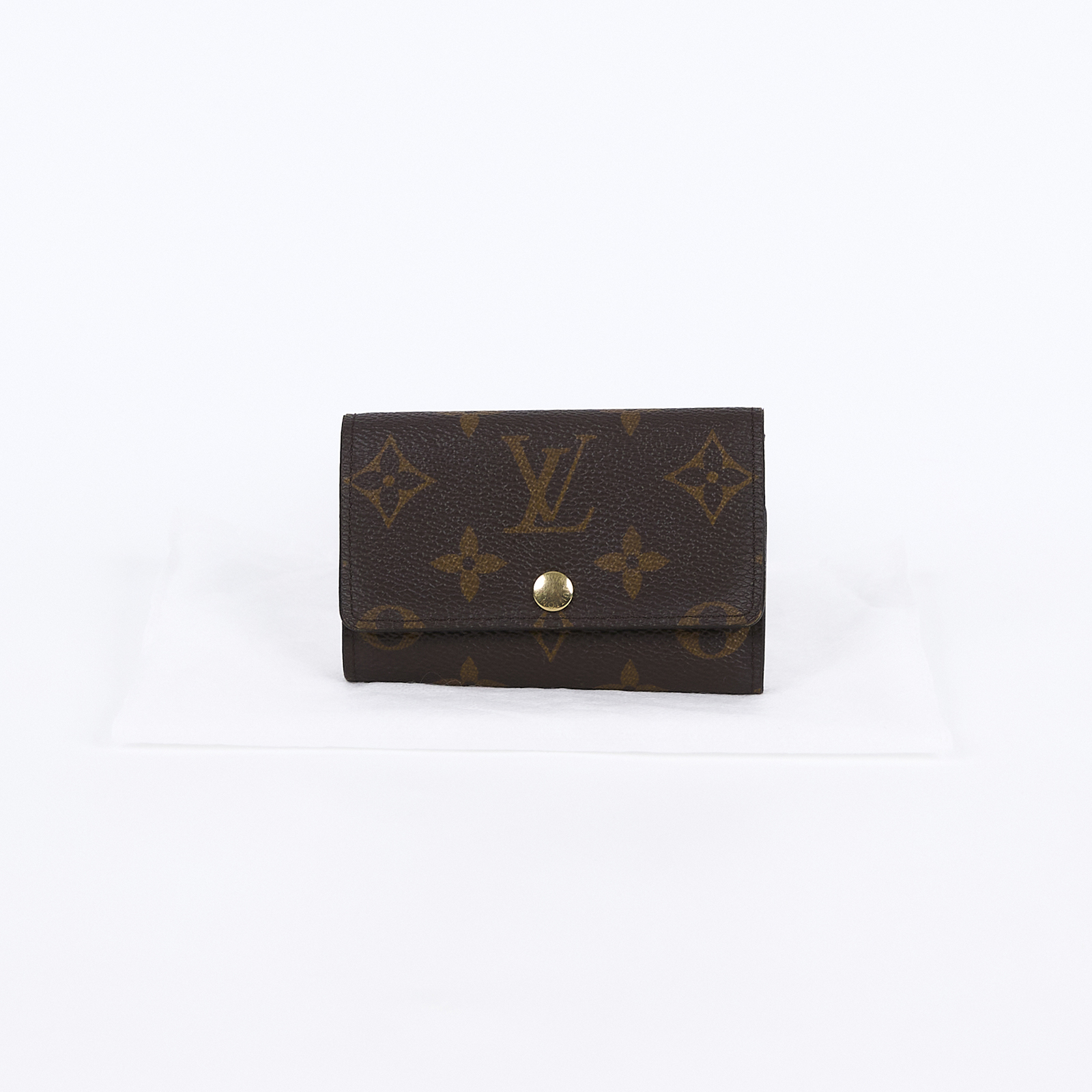 路易威登 LOUIS VUITTON 6 匙鑰匙包 經典帆布 M62630 晶片款 原花鑰匙包 無附屬品