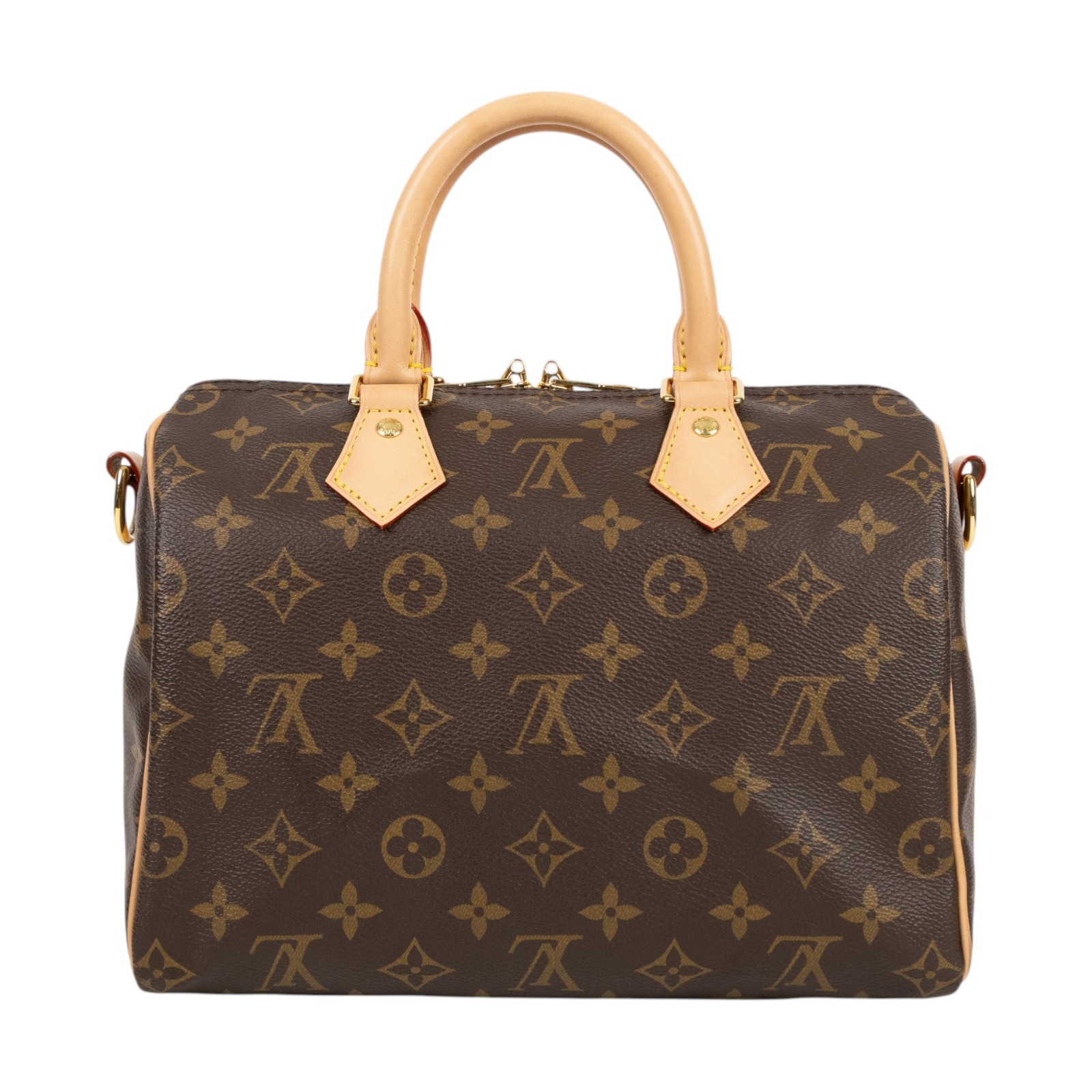 路易威登 LOUIS VUITTON Speedy Bandoulière 25  波士頓包 手提包 經典帆布 M46977 晶片款  原廠盒子/防塵袋/背帶/鎖組