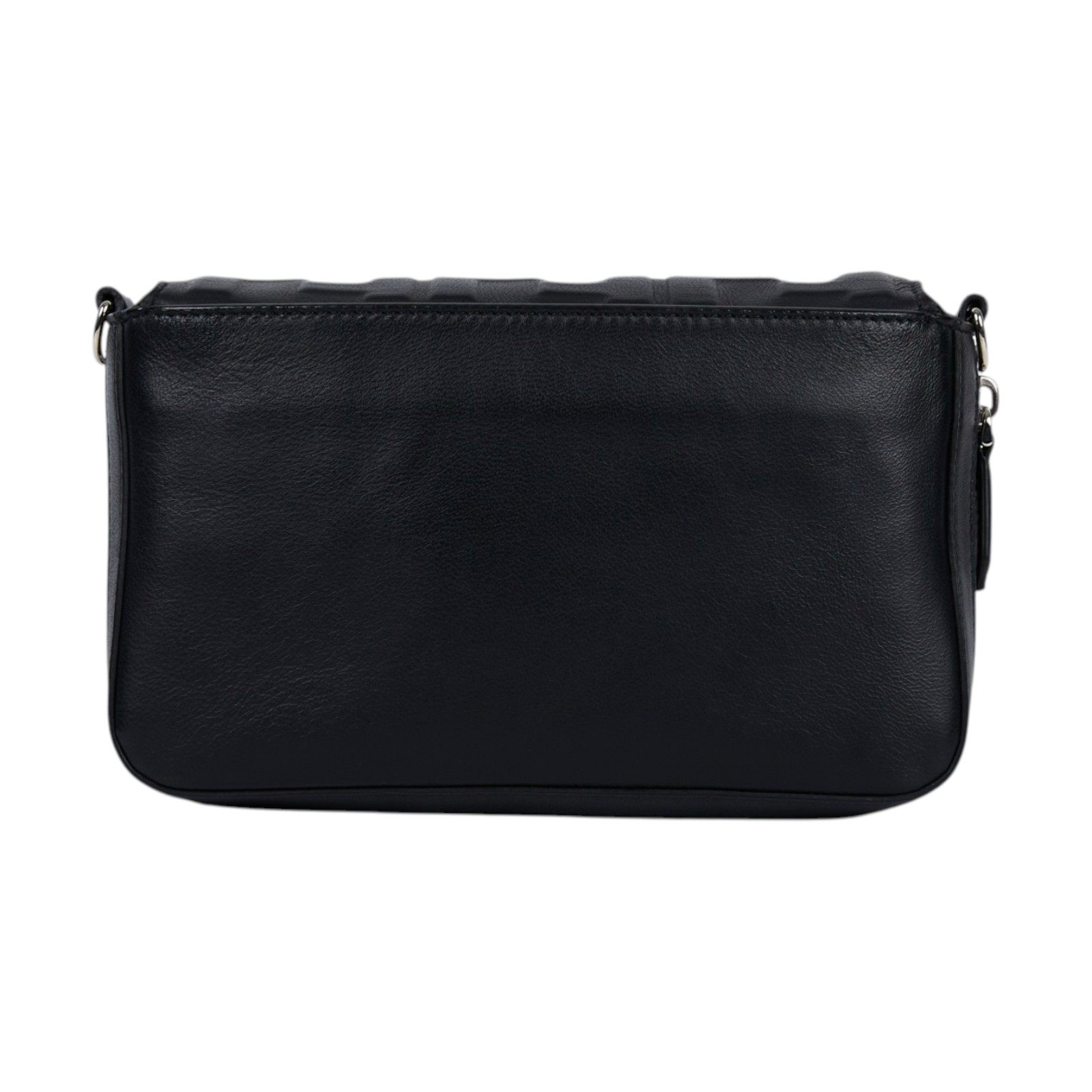 芬迪 FENDI 斜背包 相機包 7M0299A72V 黑FF壓紋ZUCCA斜背包 原廠盒子/防塵袋/背帶