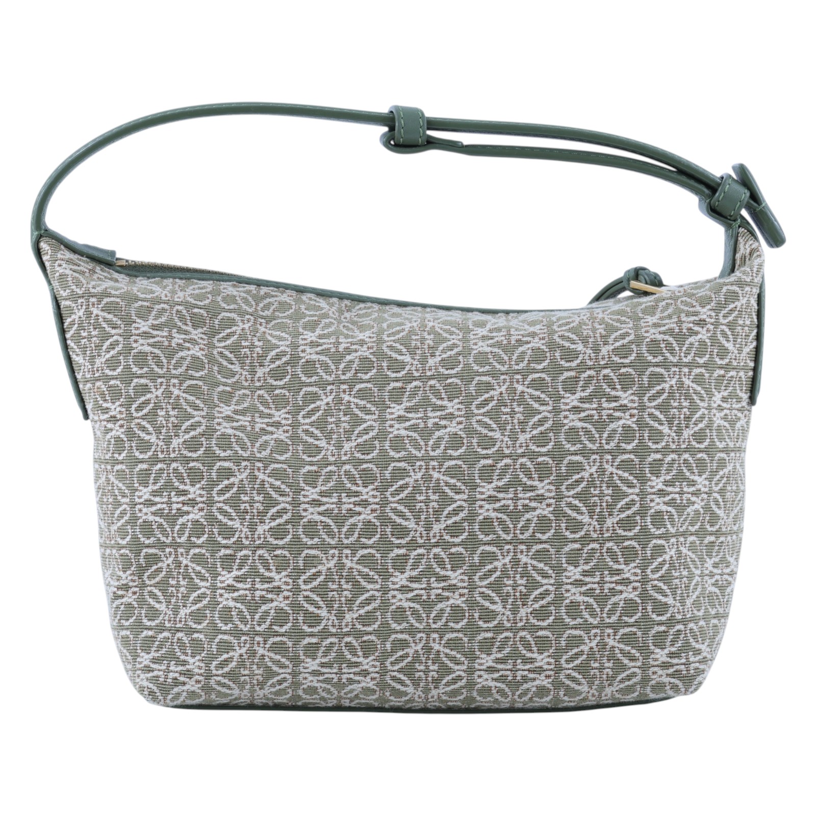 羅意威 LOEWE Cubi Anagram 小型 緹花布 手提包 A906K75X06 綠CUBI ANAGRAM 無附屬品