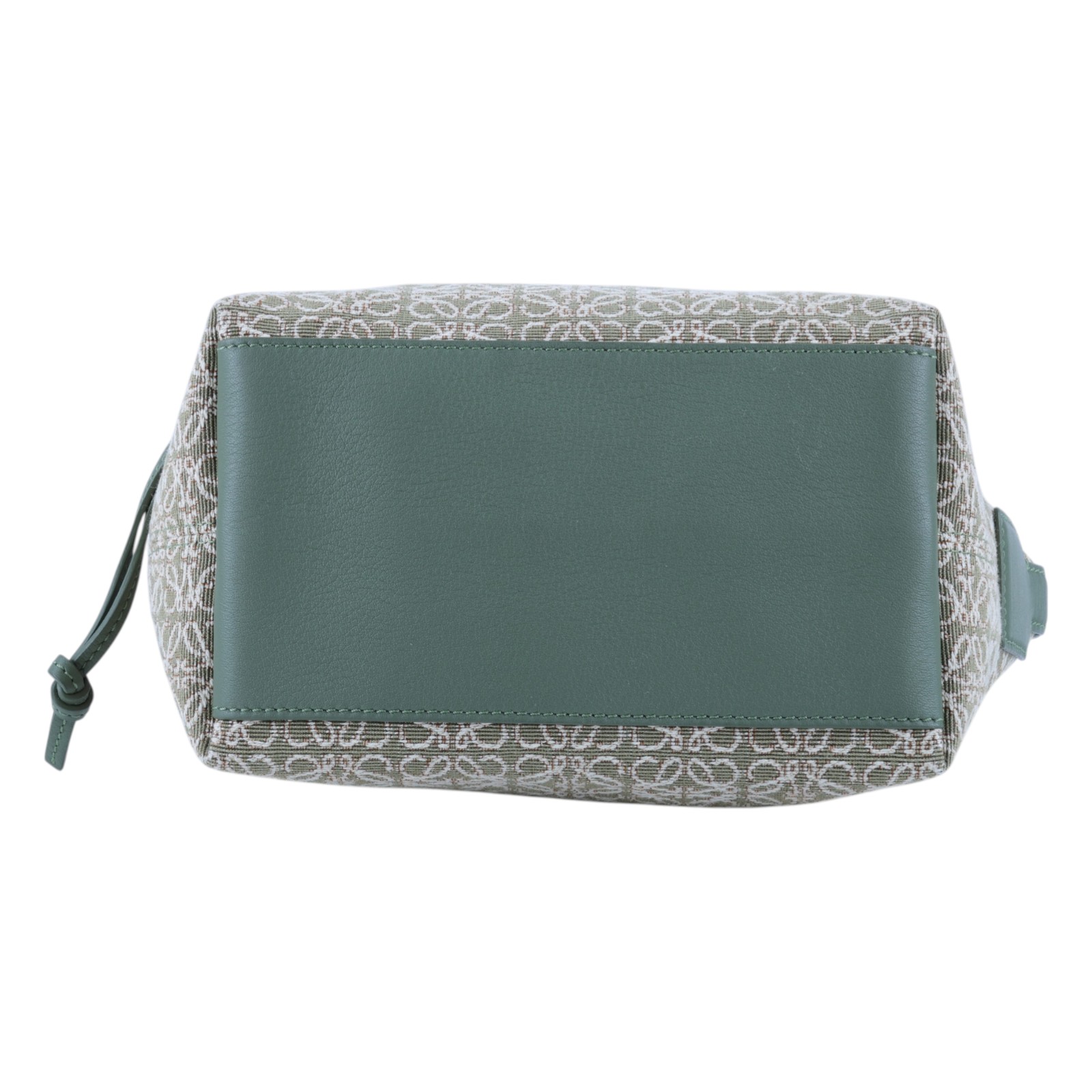 羅意威 LOEWE Cubi Anagram 小型 緹花布 手提包 A906K75X06 綠CUBI ANAGRAM 無附屬品