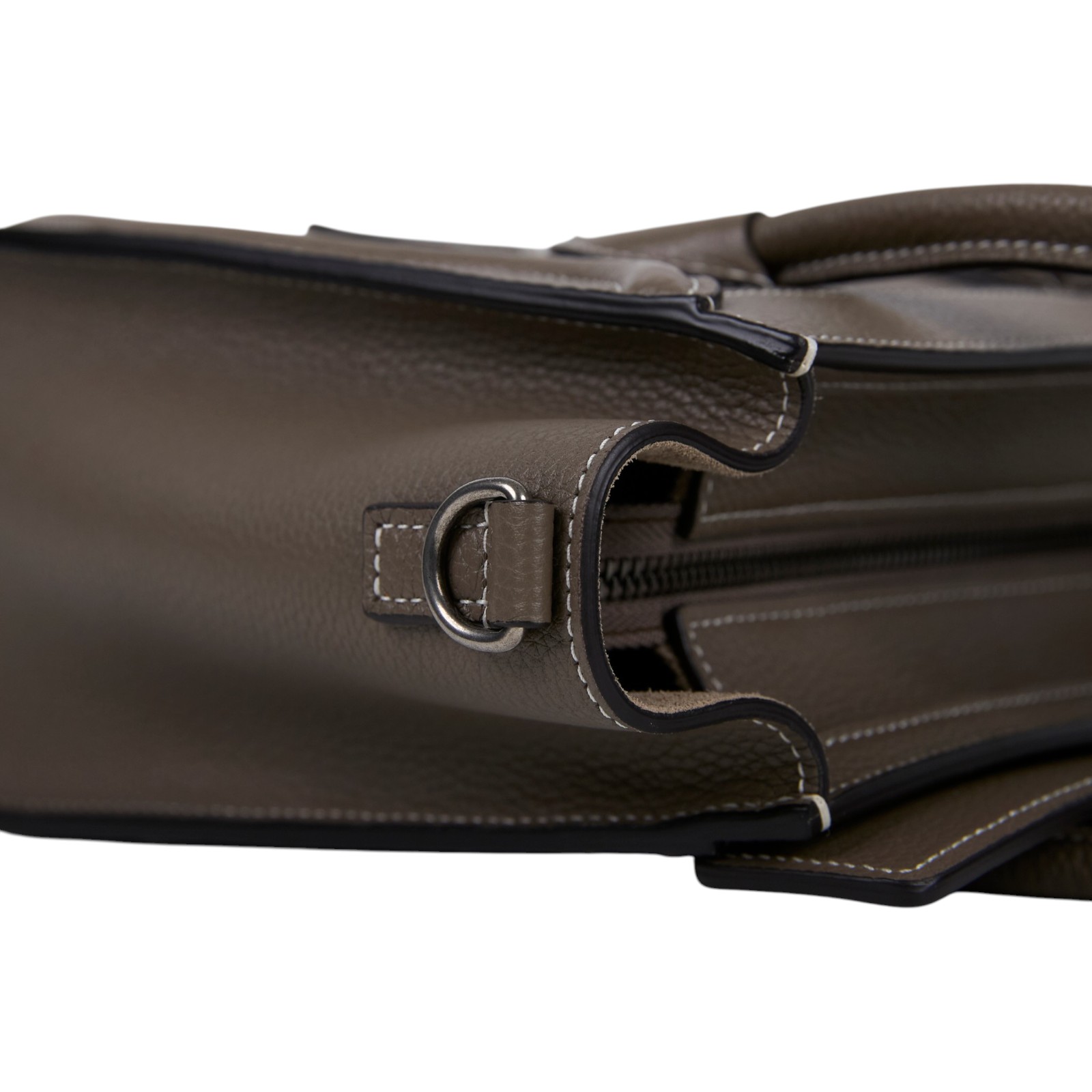 思琳 CELINE Luggage手袋 敲打 小牛皮 袖珍型 189243DRU 灰 LUGGAGE NANO 防塵袋/背帶/購買證明影本