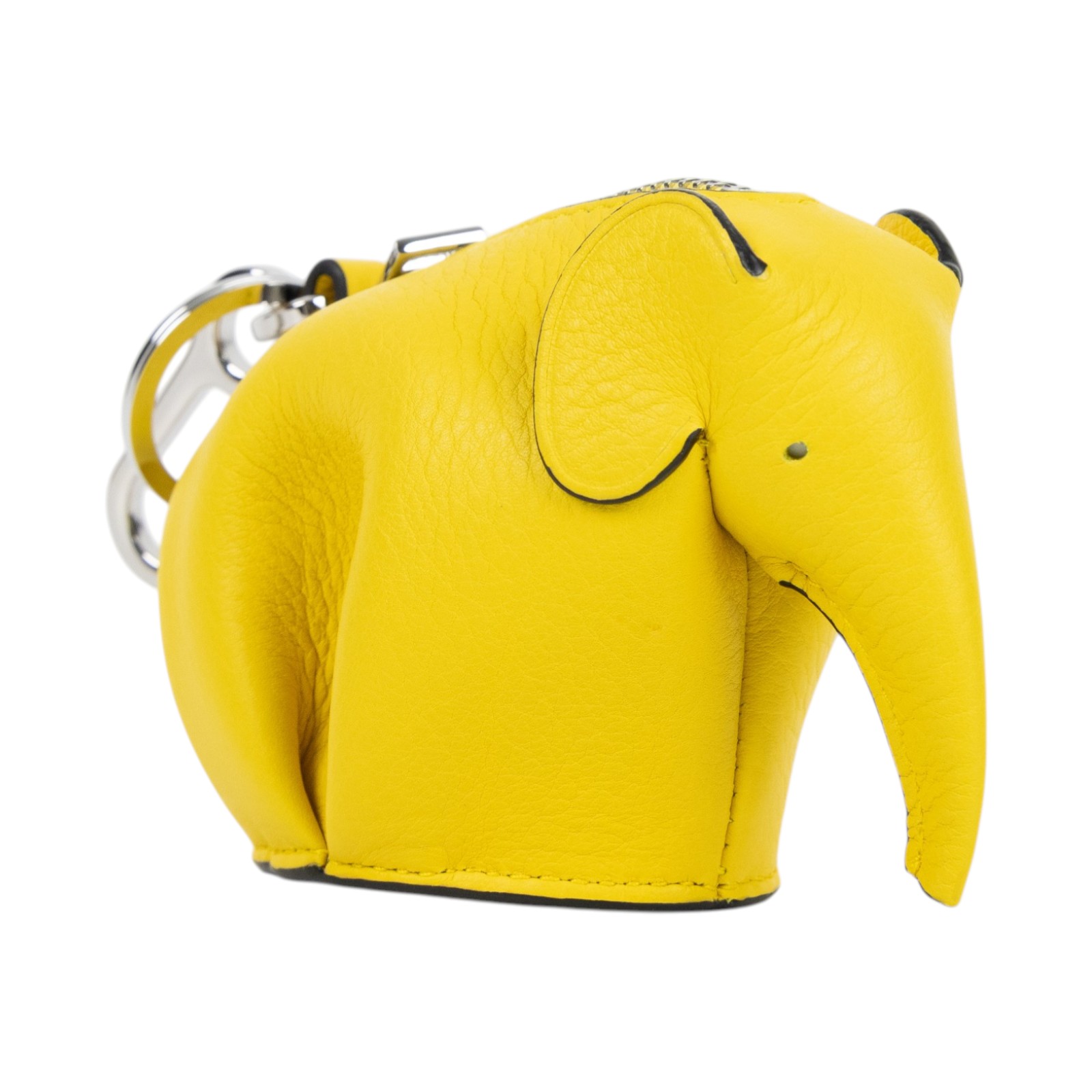 羅意威 LOEWE Elephant 小象包 零錢包  黃大象吊飾 原廠盒子/防塵袋