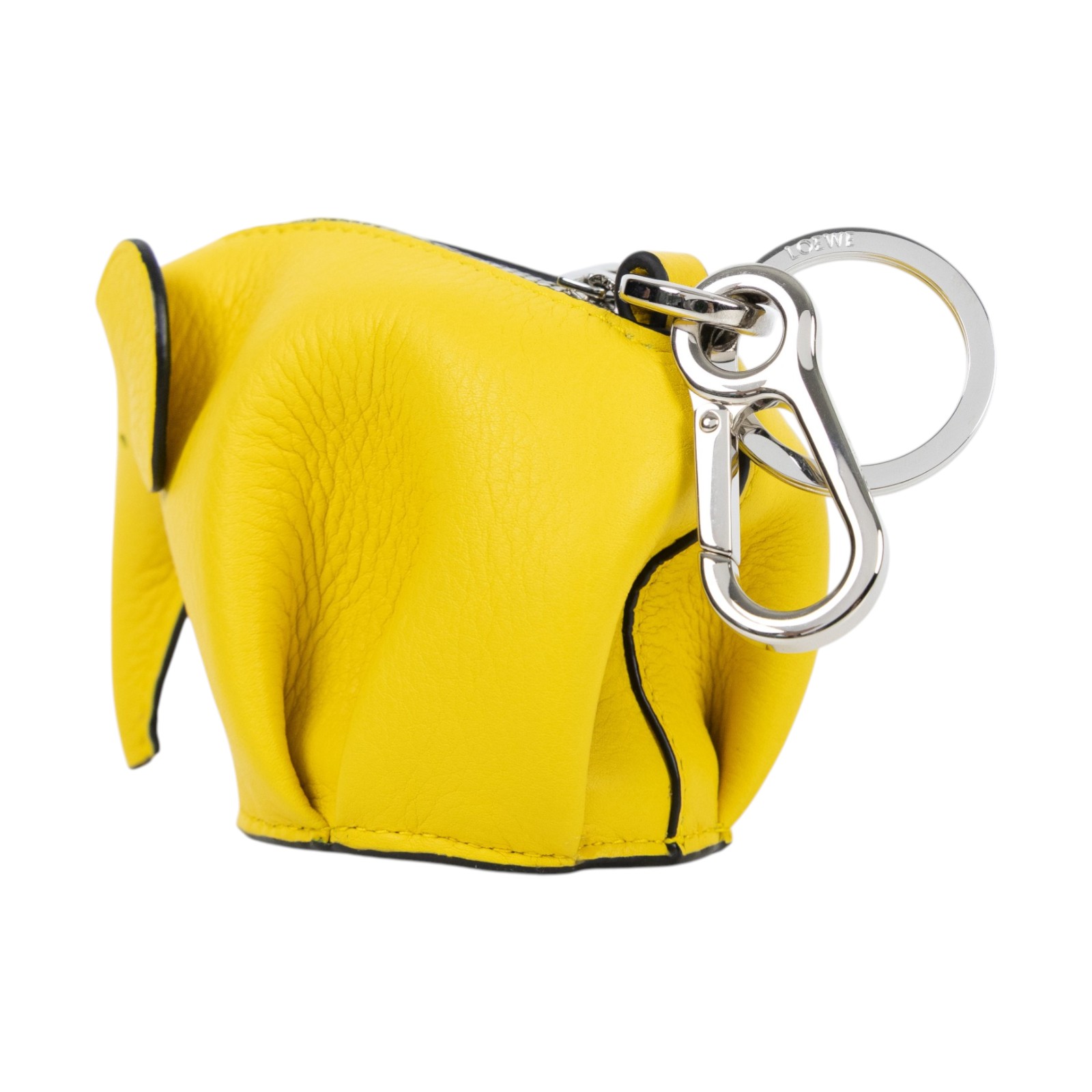 羅意威 LOEWE Elephant 小象包 零錢包  黃大象吊飾 原廠盒子/防塵袋