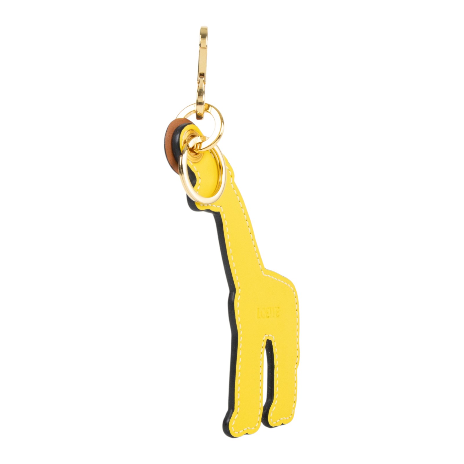 羅意威 LOEWE 長頸鹿紋 皮革吊飾  長頸鹿皮革吊飾 原廠盒子/防塵袋/購買證明正本