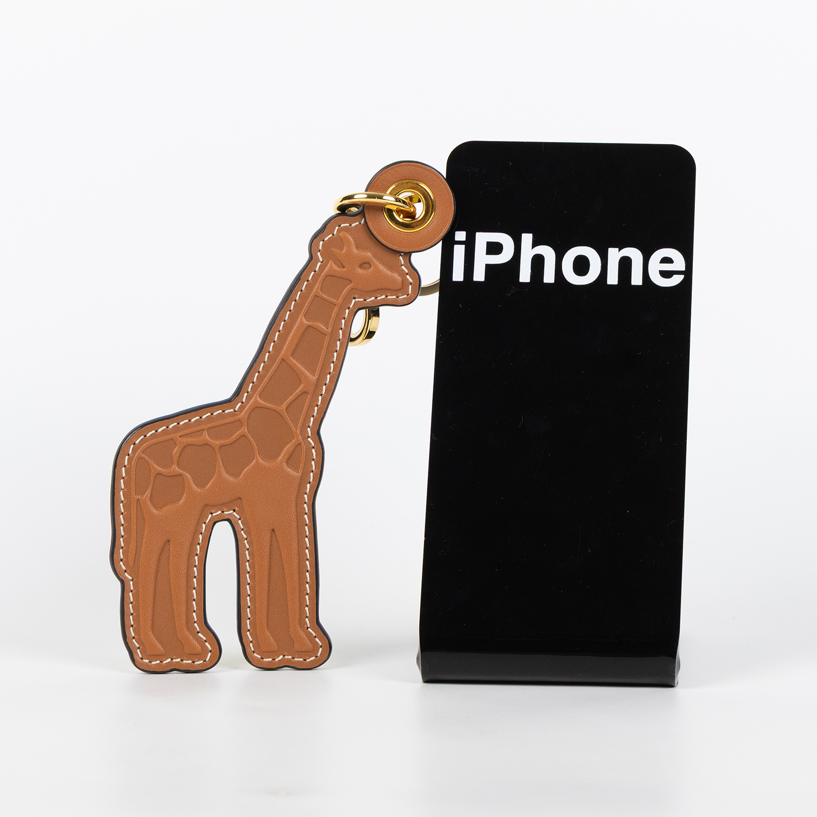 羅意威 LOEWE 長頸鹿紋 皮革吊飾  長頸鹿皮革吊飾 原廠盒子/防塵袋/購買證明正本