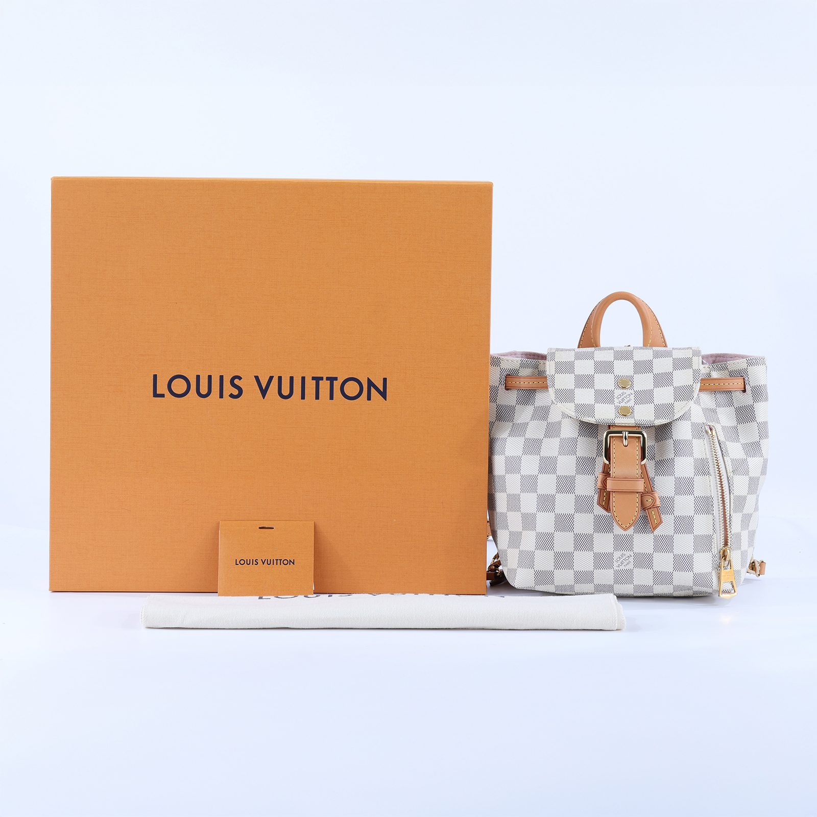 路易威登 LOUIS VUITTON Azur Speron BB 後背包 雙肩包 N44026  原廠盒子/防塵袋