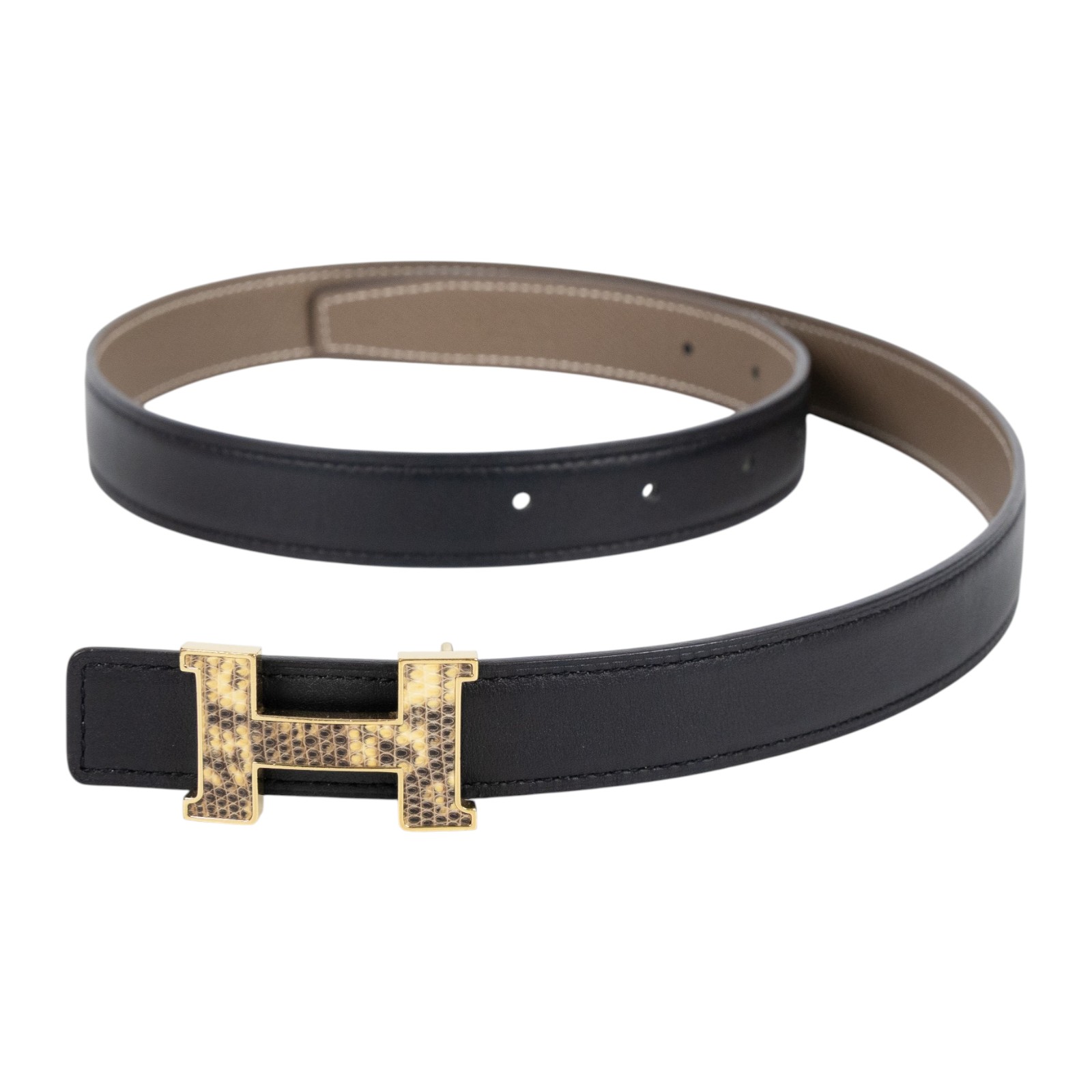 愛馬仕 Hermes Reversible leather strap 24mm 腰帶 H071441CP1B H052150CABV080 /A TY 240  原廠盒子/防塵袋/購買證明影本