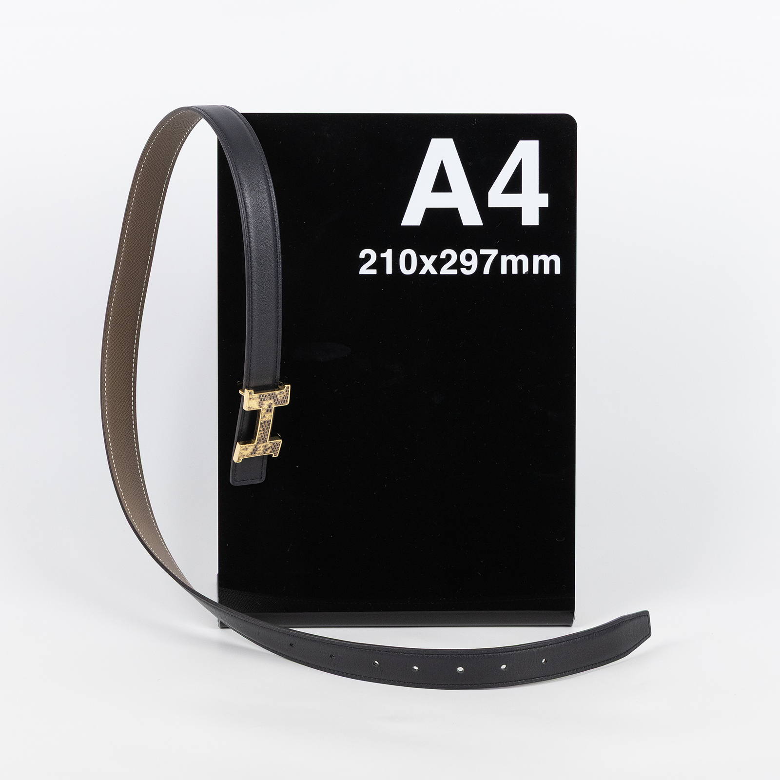 愛馬仕 Hermes Reversible leather strap 24mm 腰帶 H071441CP1B H052150CABV080 /A TY 240  原廠盒子/防塵袋/購買證明影本