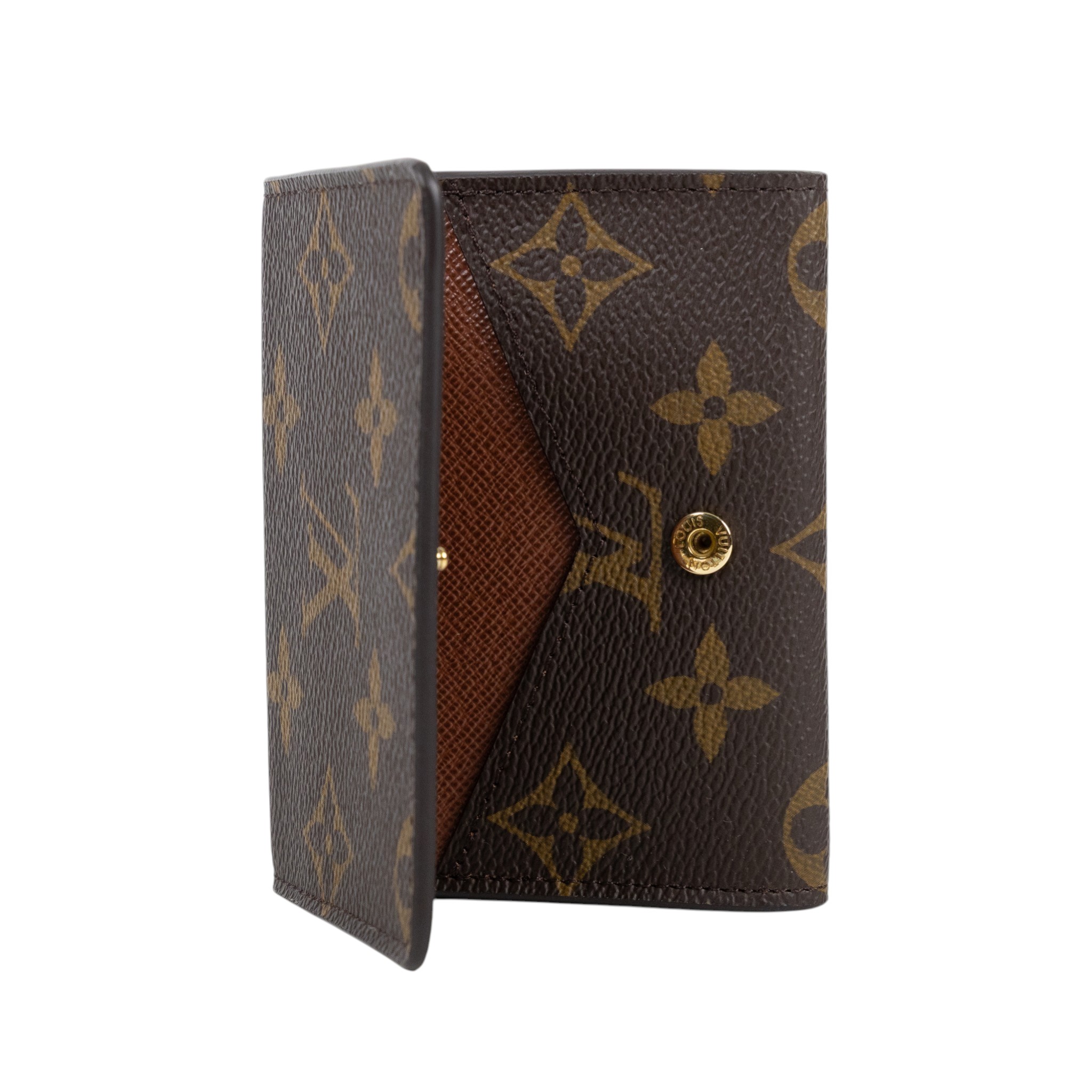 路易威登 LOUIS VUITTON Enveloppe Carte De Visite 卡片套 M63801 晶片款 原花卡包 防塵袋/購買證明正本