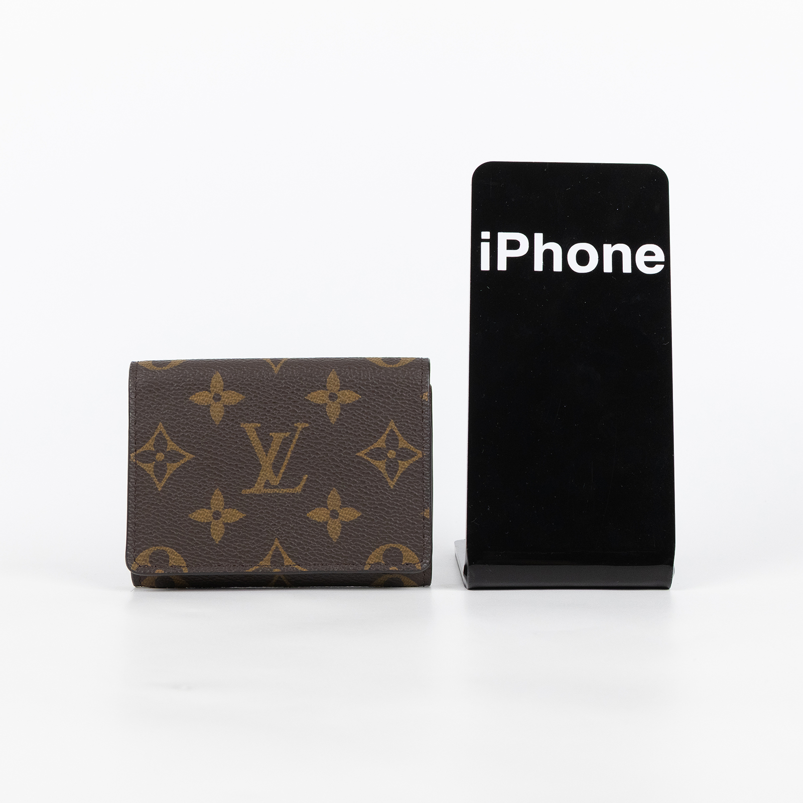 路易威登 LOUIS VUITTON Enveloppe Carte De Visite 卡片套 M63801 晶片款 原花卡包 防塵袋/購買證明正本