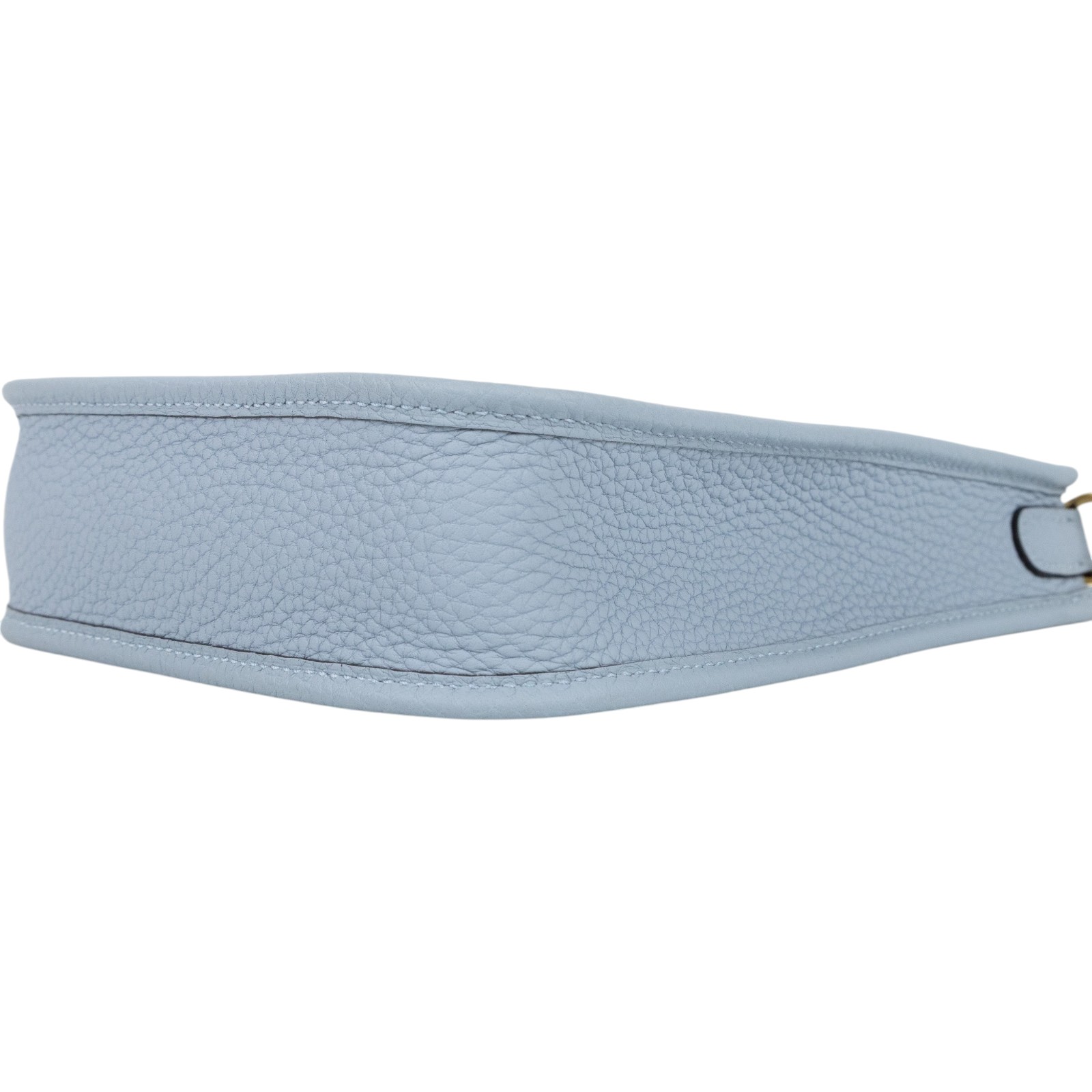 愛馬仕 Hermes Evelyne 16 Amazone bag 伊芙琳包 亞麻藍 珍珠灰 金色五金 H069426CCFG /K MM 001CH  原廠盒子/防塵袋/購買證明正本/背帶