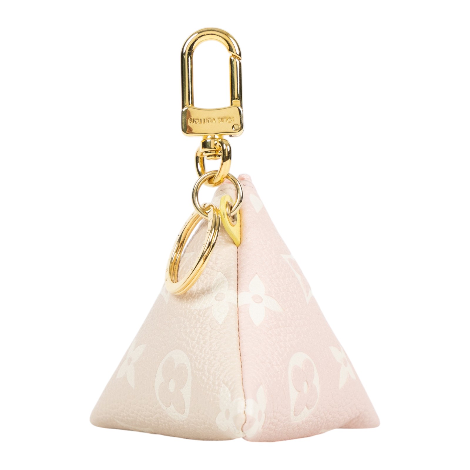 路易威登 LOUIS VUITTON Berlingot 掛飾 包掛 零錢包 M00669 粉BERLINGOT吊飾 原廠盒子/防塵袋