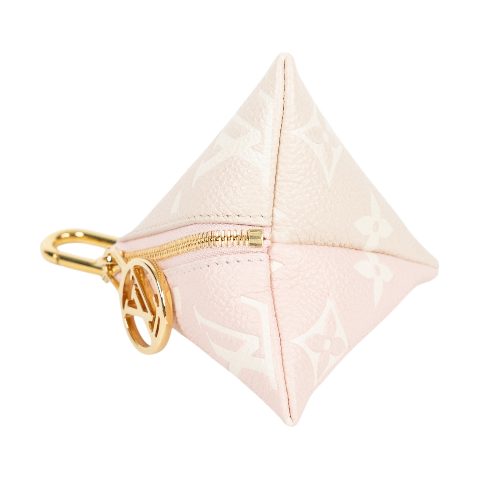 路易威登 LOUIS VUITTON Berlingot 掛飾 包掛 零錢包 M00669 粉BERLINGOT吊飾 原廠盒子/防塵袋