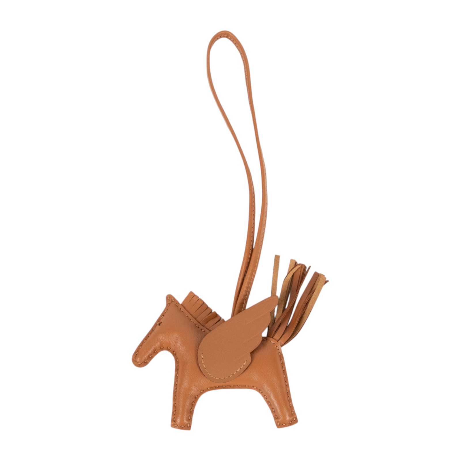 愛馬仕 Hermes Rodeo PM 飛馬 吊飾 金棕色 H083010CABI /K CY K刻金棕飛馬RODEO PM 原廠盒子/購買證明正本