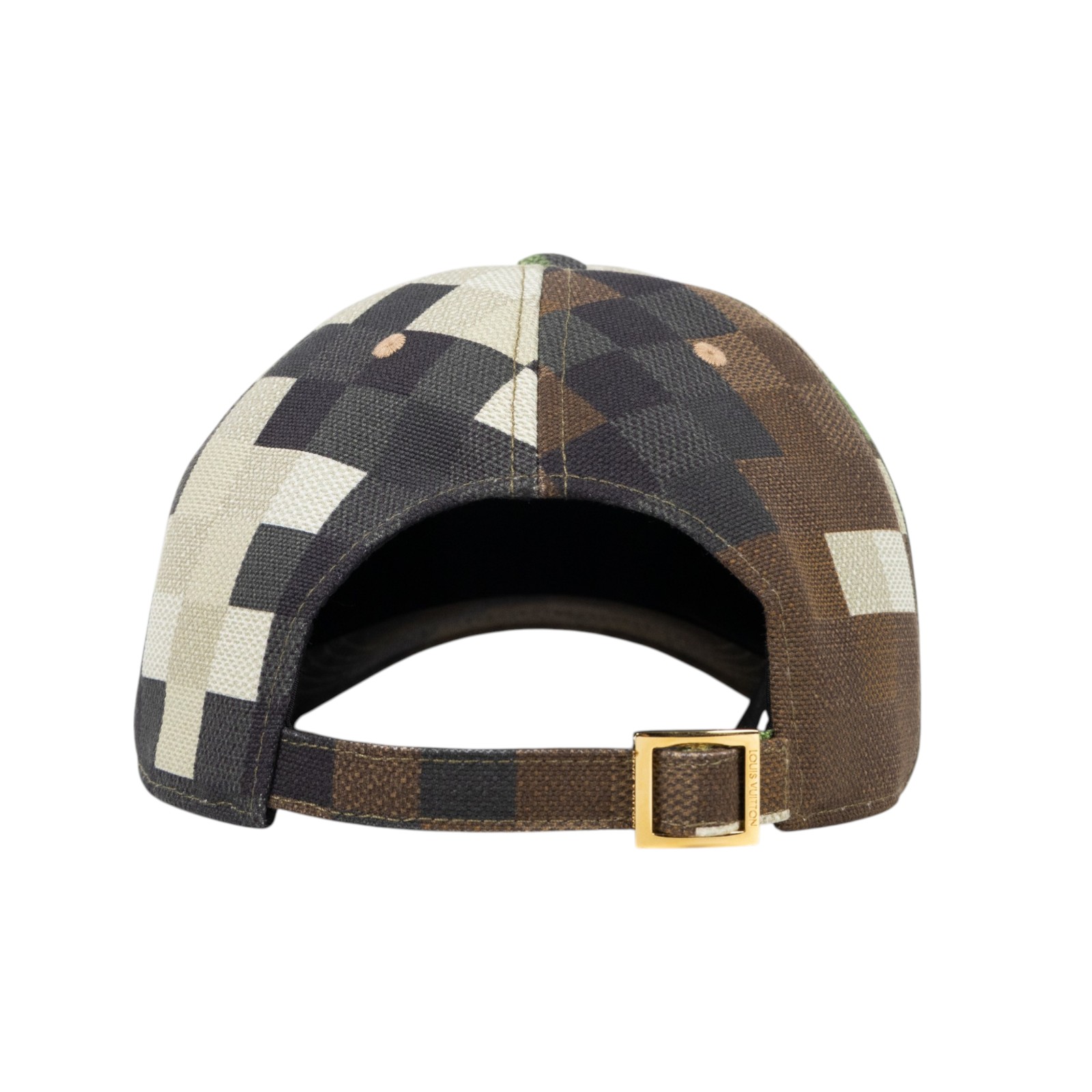 路易威登 LOUIS VUITTON Damouflage 鴨舌帽 棒球帽 帽子 M7363L 深綠Damouflage鴨舌帽 原廠盒子