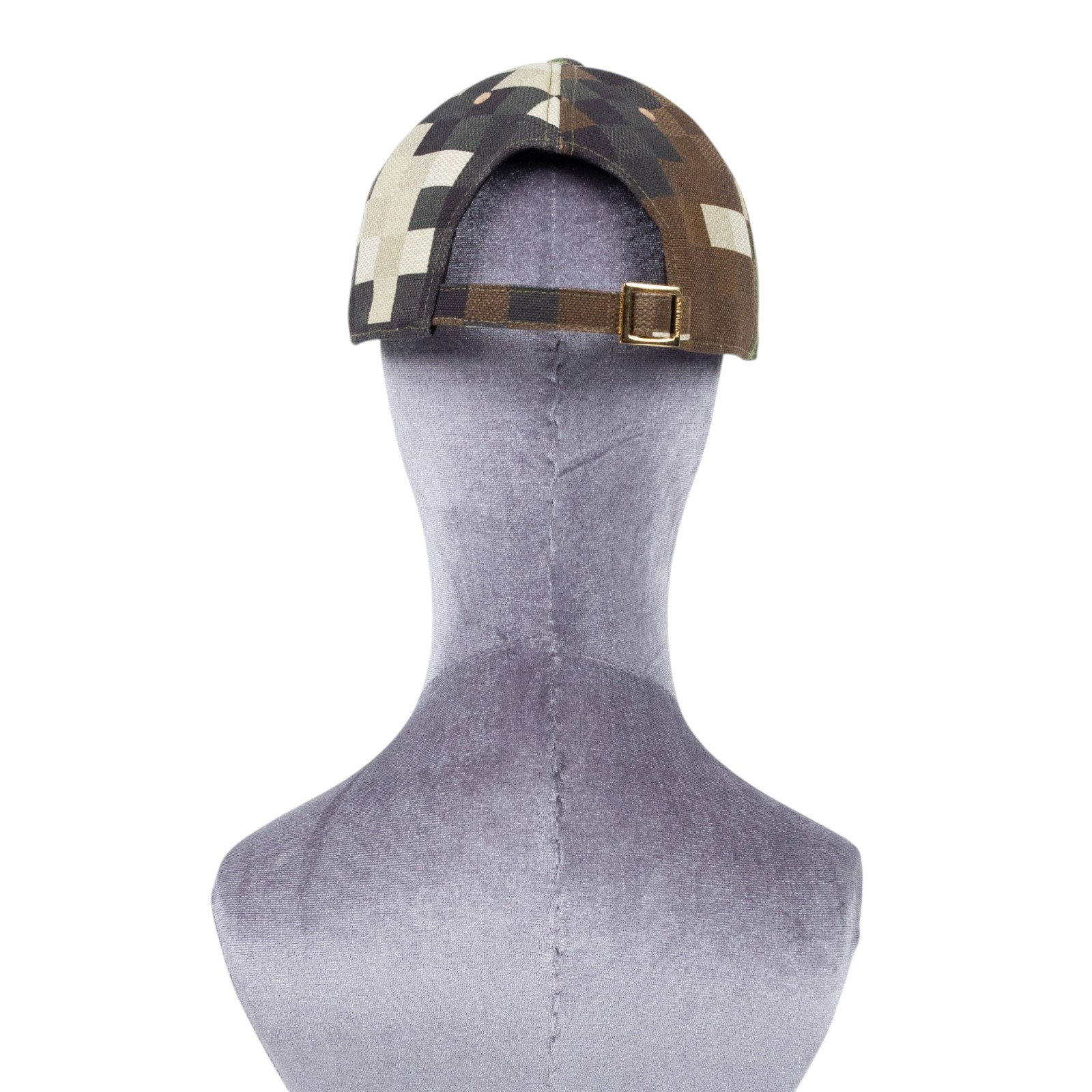 路易威登 LOUIS VUITTON Damouflage 鴨舌帽 棒球帽 帽子 M7363L 深綠Damouflage鴨舌帽 原廠盒子