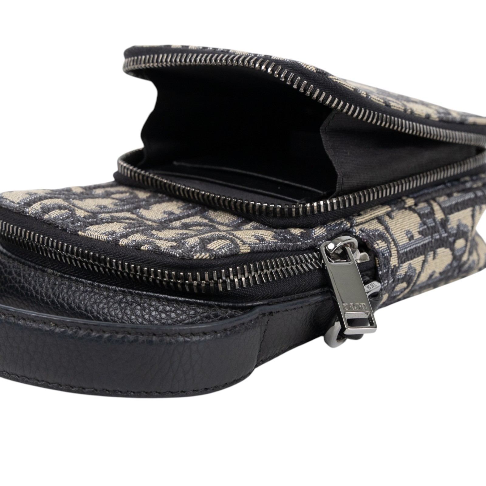 迪奧 CHRISTIAN DIOR Rider 手機袋 超迷你 2OBCA326YSE 藍OBLIQUE RIDER 手機包 原廠盒子/防塵袋