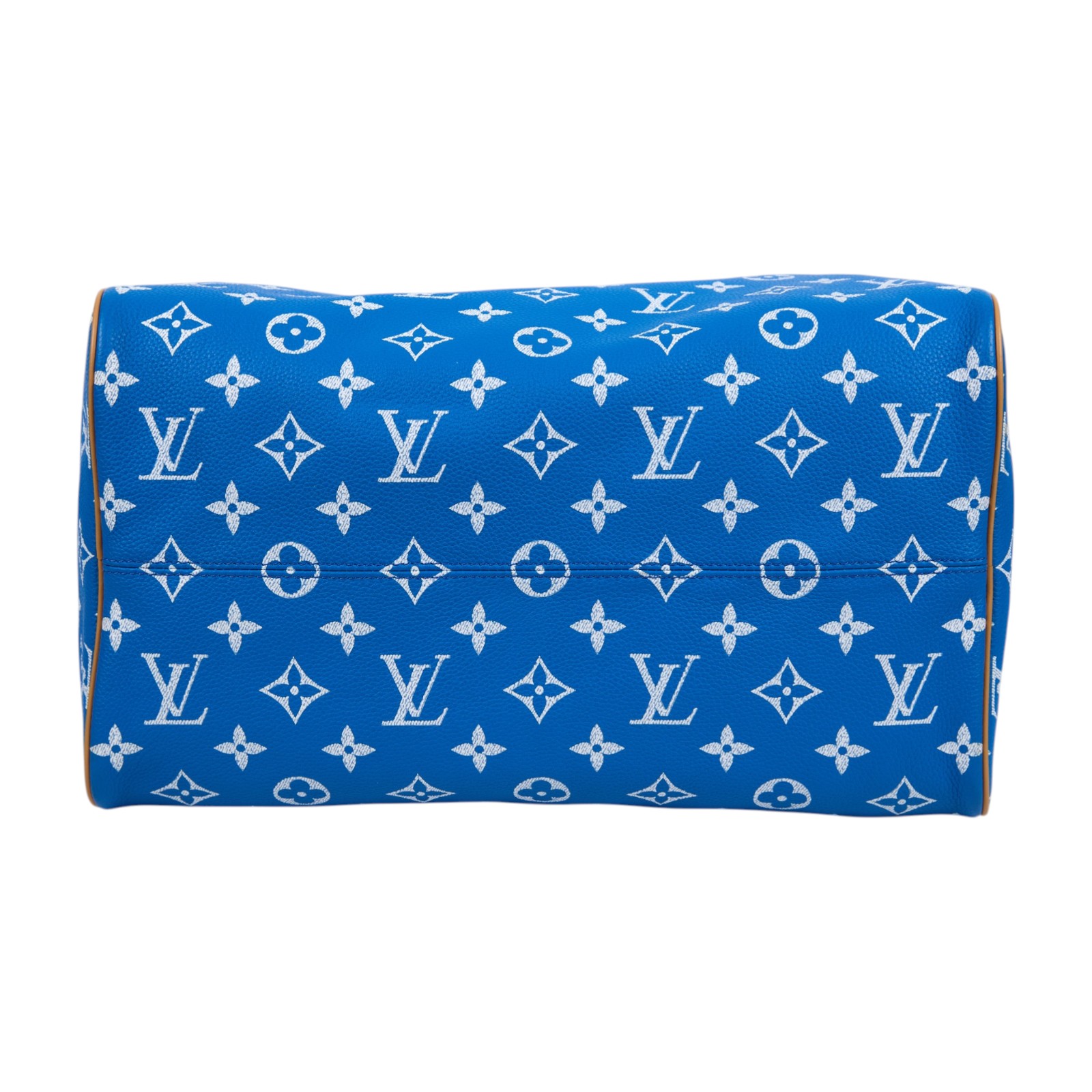 路易威登 LOUIS VUITTON Speedy P9 Bandoulière 40 波士頓包 手提包 藍色 M24418 晶片款  防塵袋/背帶/鎖組/內袋/吊牌