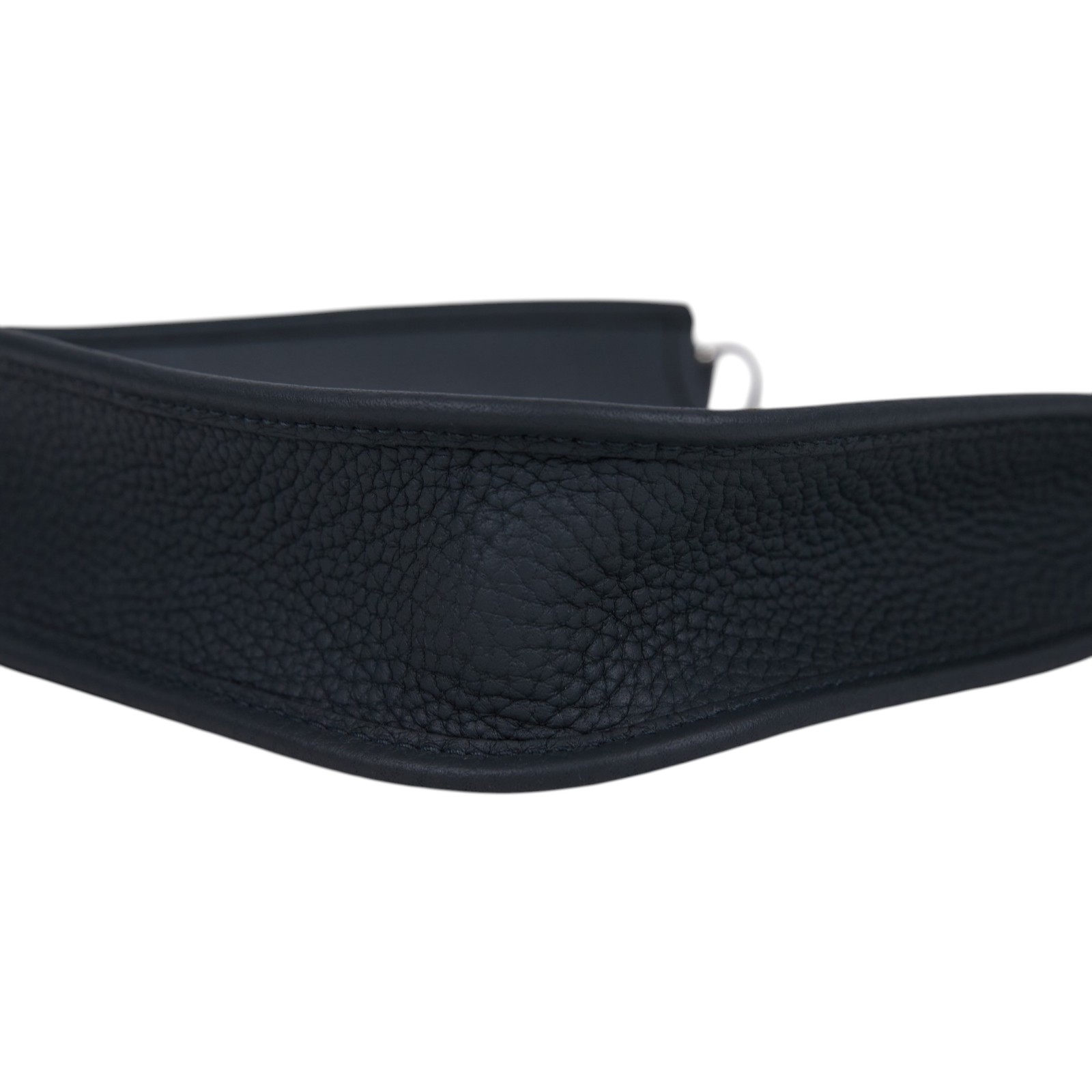 愛馬仕 Hermes Evelyne Bag Mini 伊芙琳包 Evelyne 16 霧霾灰 銀色五金 H085945CKAQ /W TS 001 AU  防塵袋/原廠盒子/背帶/購買證明正本