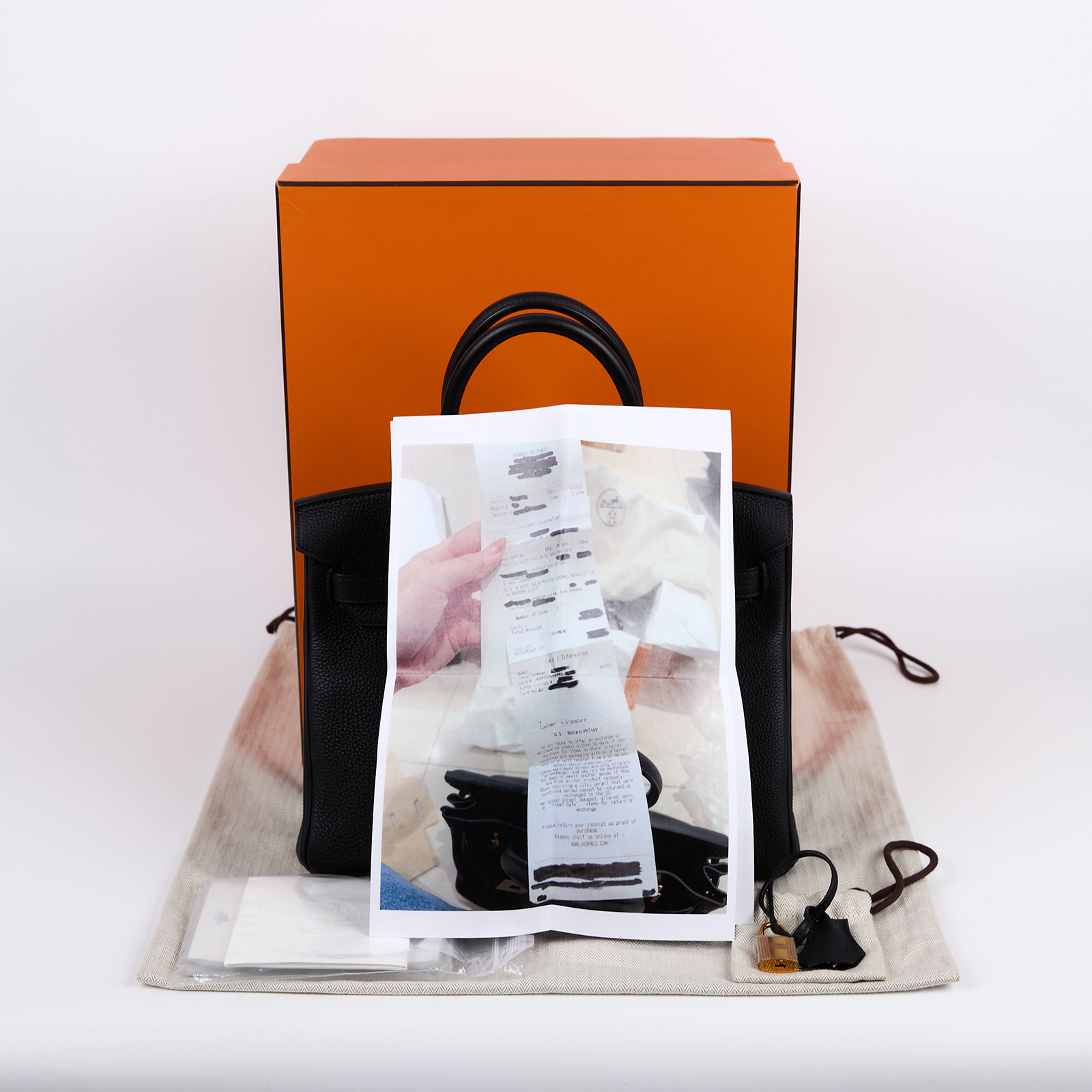 愛馬仕 Hermes Birkin Bag 柏金包 30 BK30 ZHA386 HI Z刻黑BIRKIN30 防塵袋/原廠盒子/鎖組/雨衣/購買證明正本