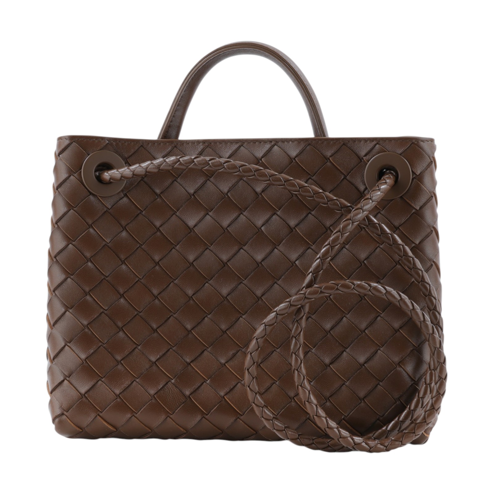 寶緹嘉 BOTTEGA VENETA Small Andiamo With Chain 小型 鍊條 手提 斜背包 766014VCPP1 晶片款  防塵袋